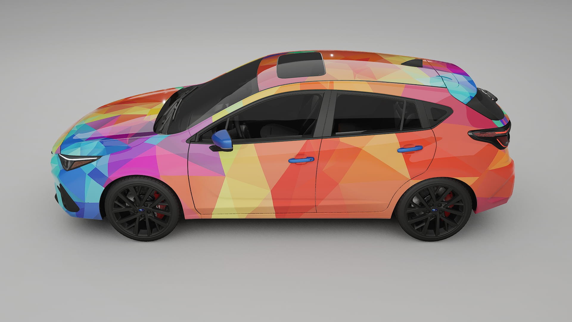Subaru Impreza GU VECTOR WIBE Designed Wrap PPF Kit – Printable Polyurethane Film
