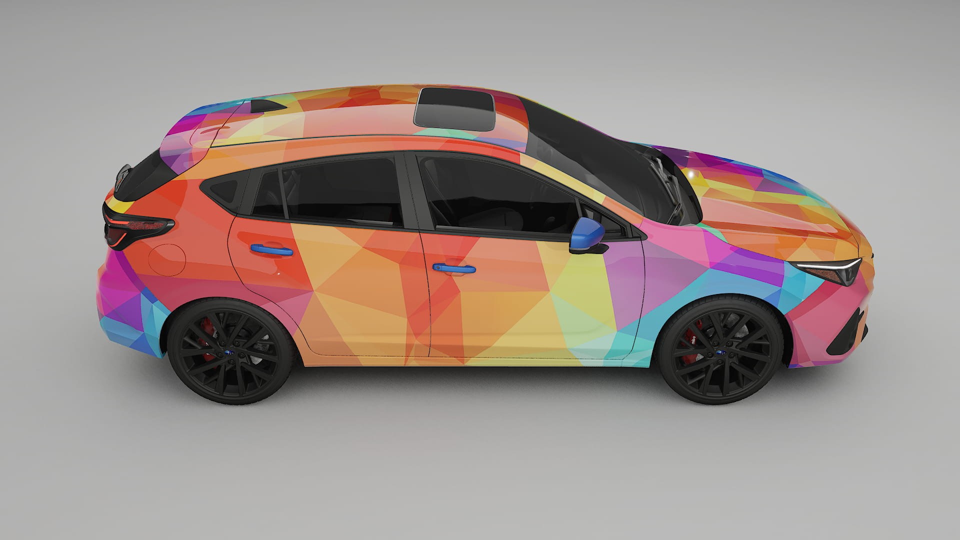 Subaru Impreza GU VECTOR WIBE Designed Wrap PPF Kit – Printable Polyurethane Film