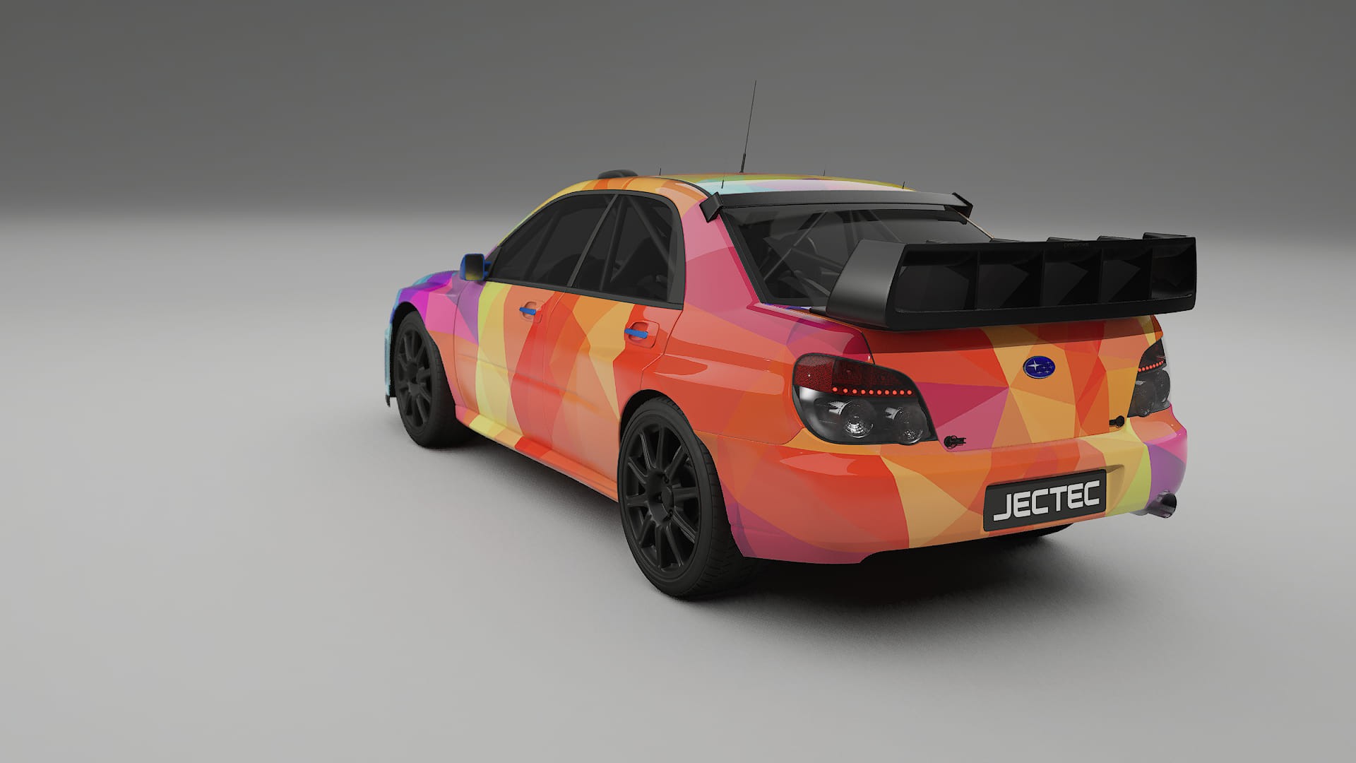 Subaru Impreza WRC GD VECTOR WIBE Designed Wrap PPF Kit – Printable Polyurethane Film