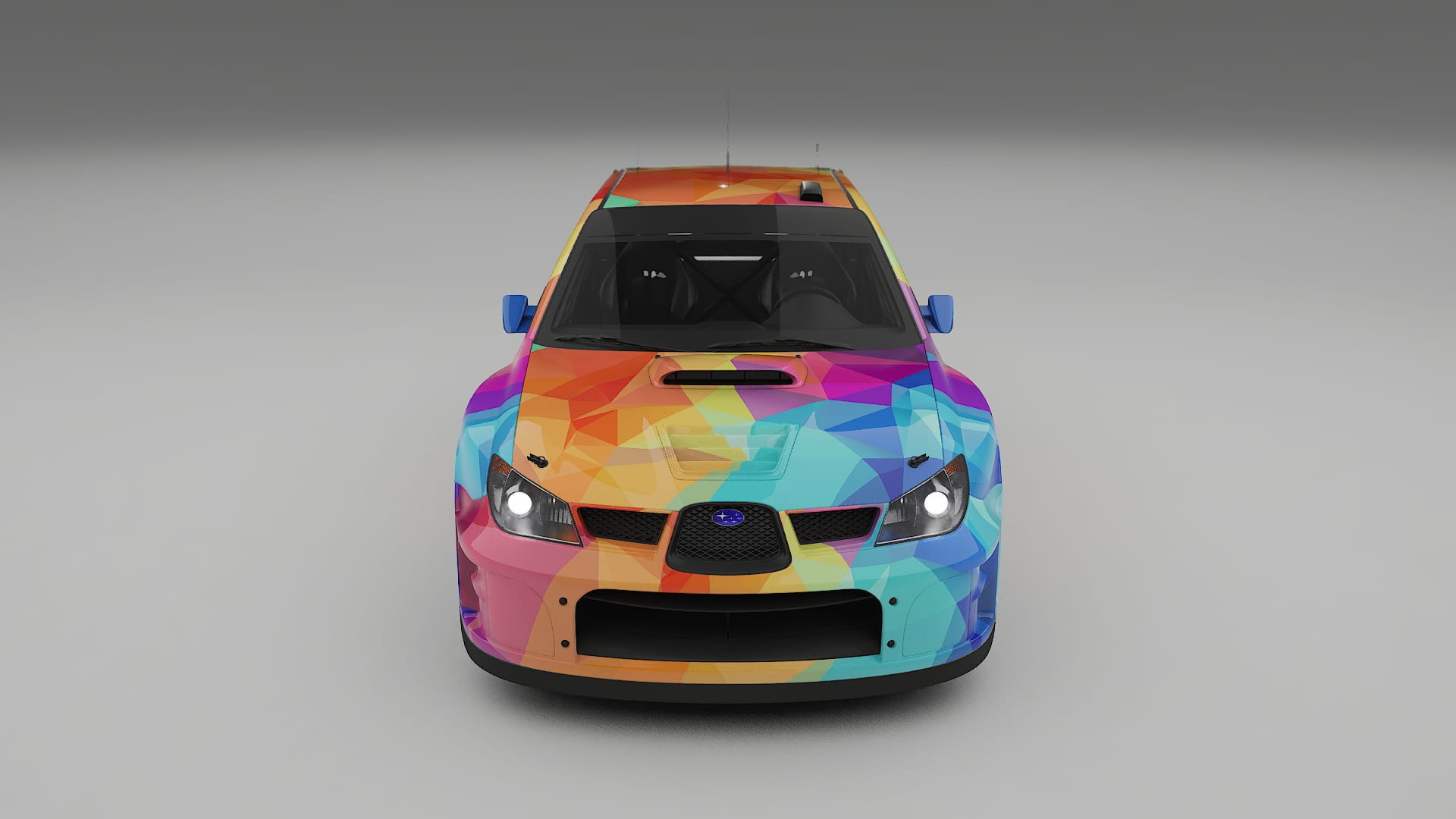 Subaru Impreza WRC GD VECTOR VIBE – Design-Wrap PPF-Kit aus bedruckbarer Polyurethanfolie