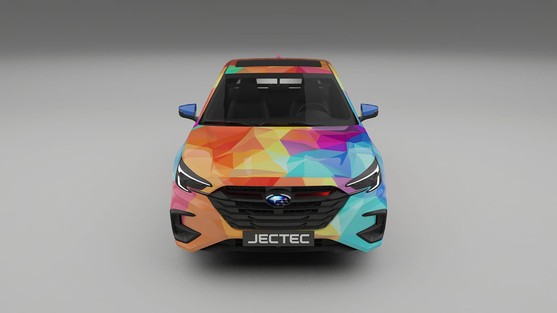 Subaru Legacy BW VECTOR VIBE Designed Wrap PPF Kit – Printable Polyurethane Film