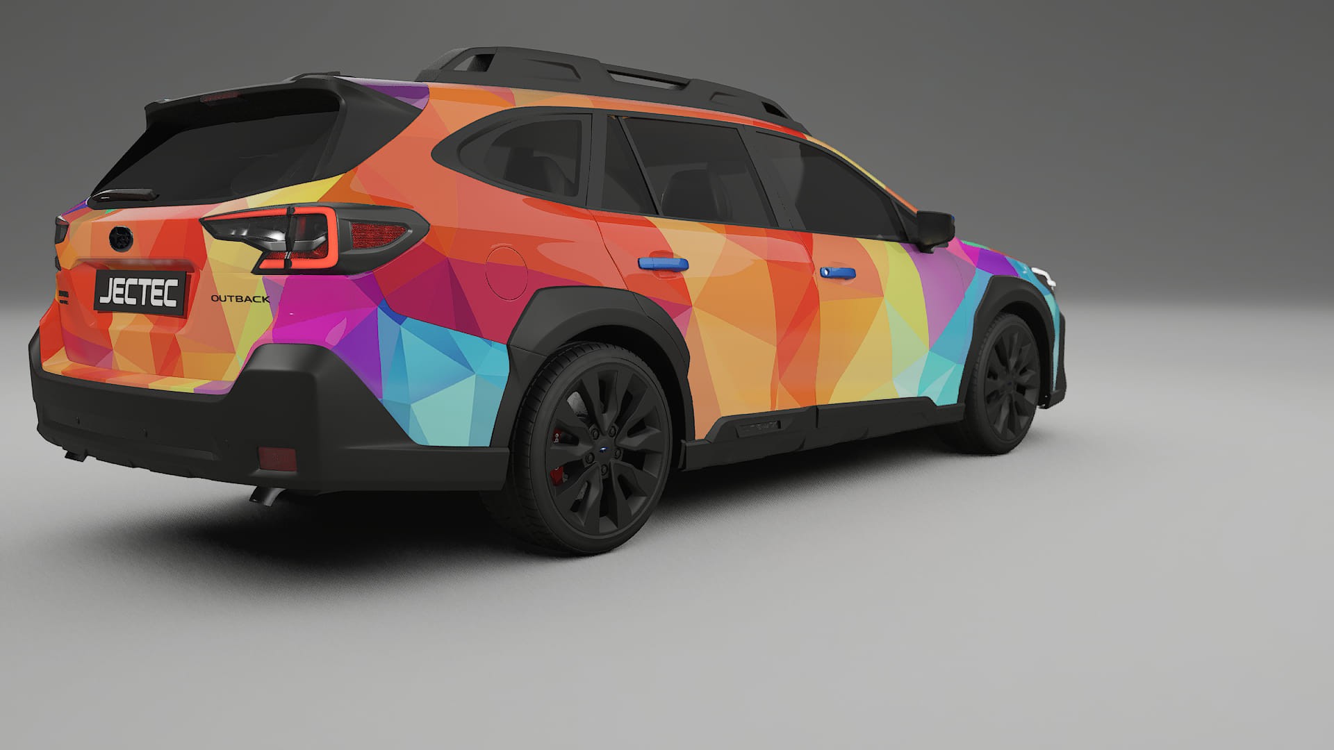Subaru Outback VI BS facelift LCI VECTOR VIBE – Design-Wrap PPF-Kit aus bedruckbarer Polyurethanfolie