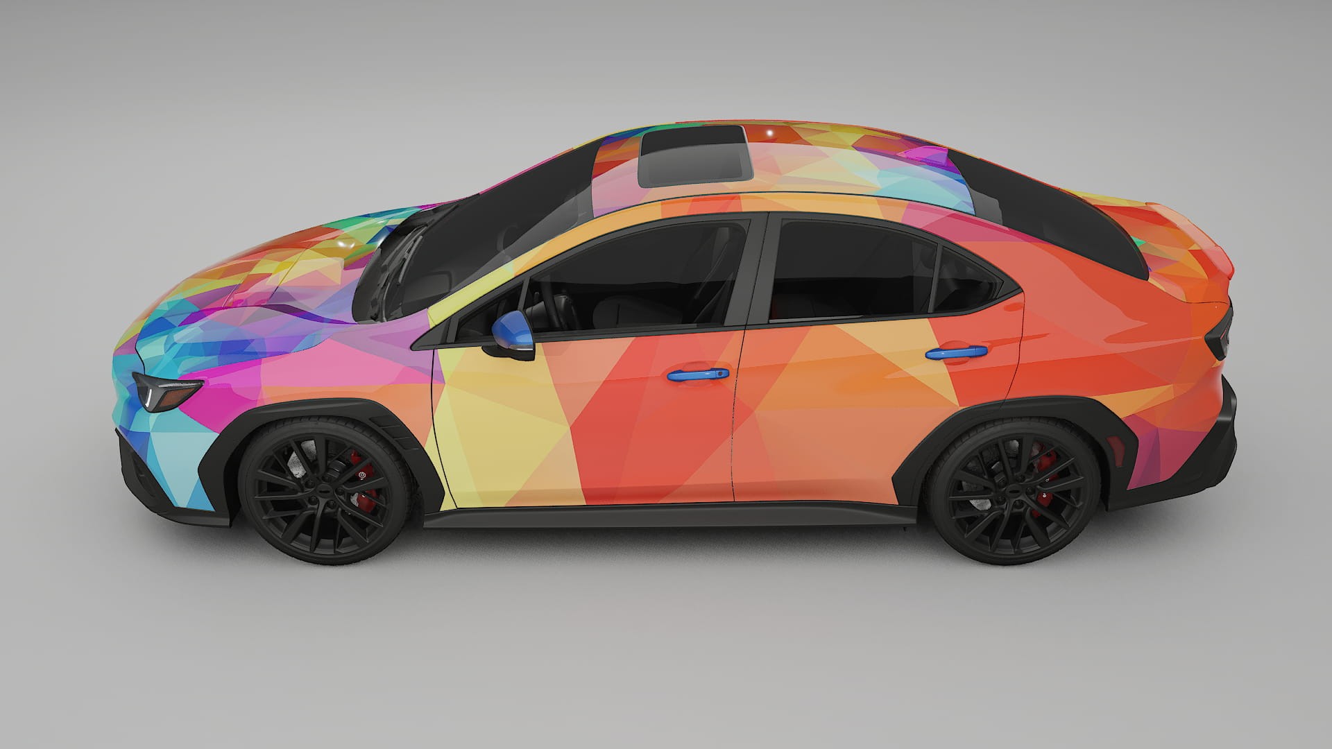 Subaru WRX VB VECTOR VIBE Designed Wrap PPF Kit – Printable Polyurethane Film