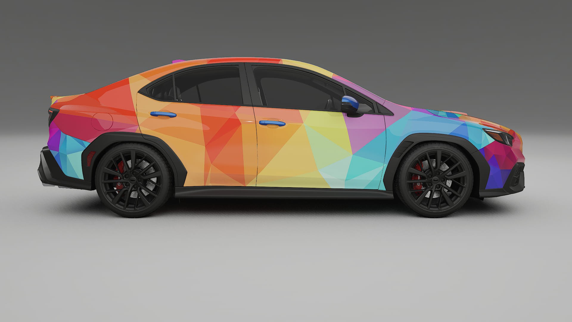 Subaru WRX VB VECTOR VIBE Designed Wrap PPF Kit – Printable Polyurethane Film