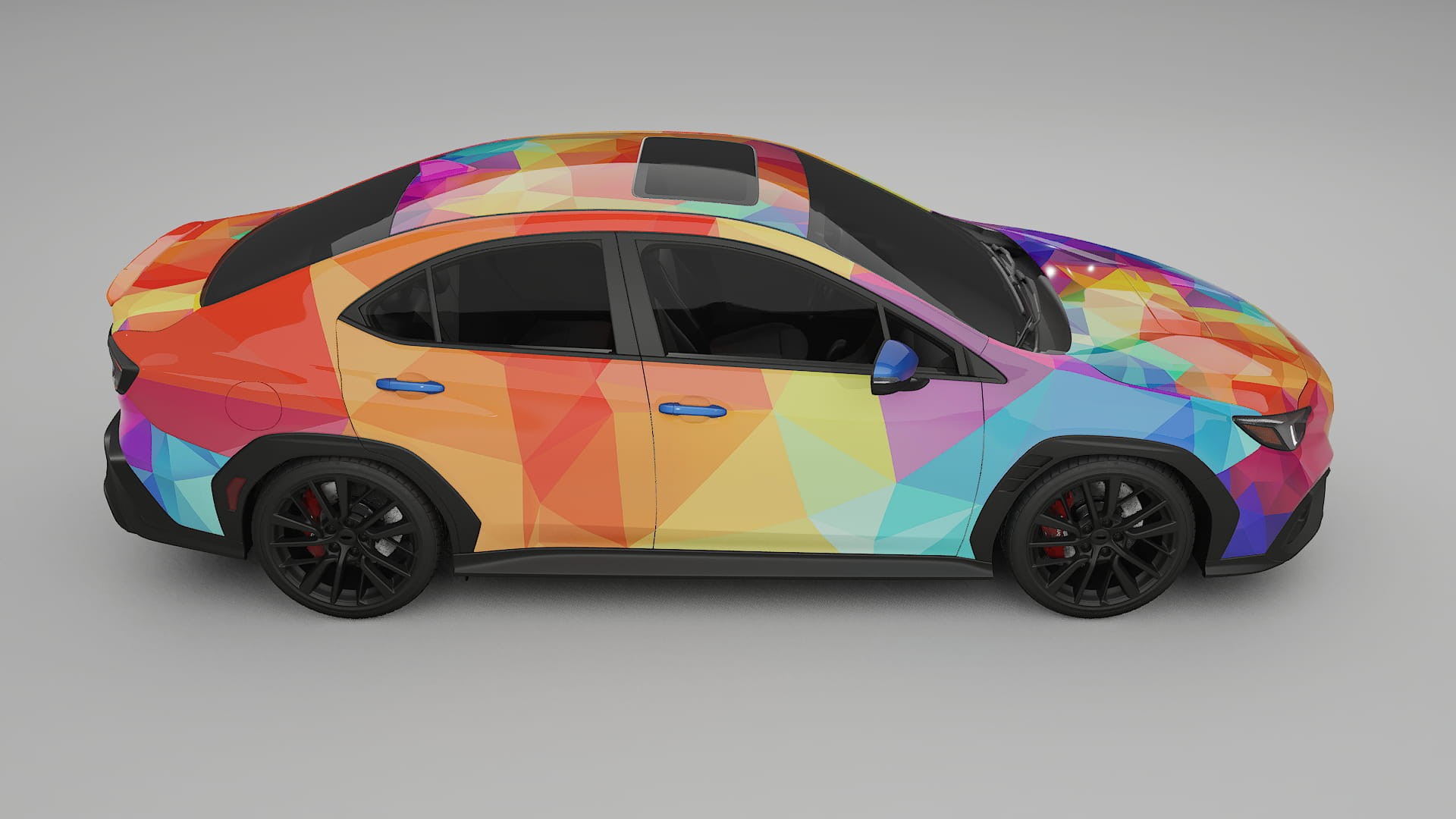 Subaru WRX VB VECTOR WIBE Designed Wrap PPF Kit – Printable Polyurethane Film