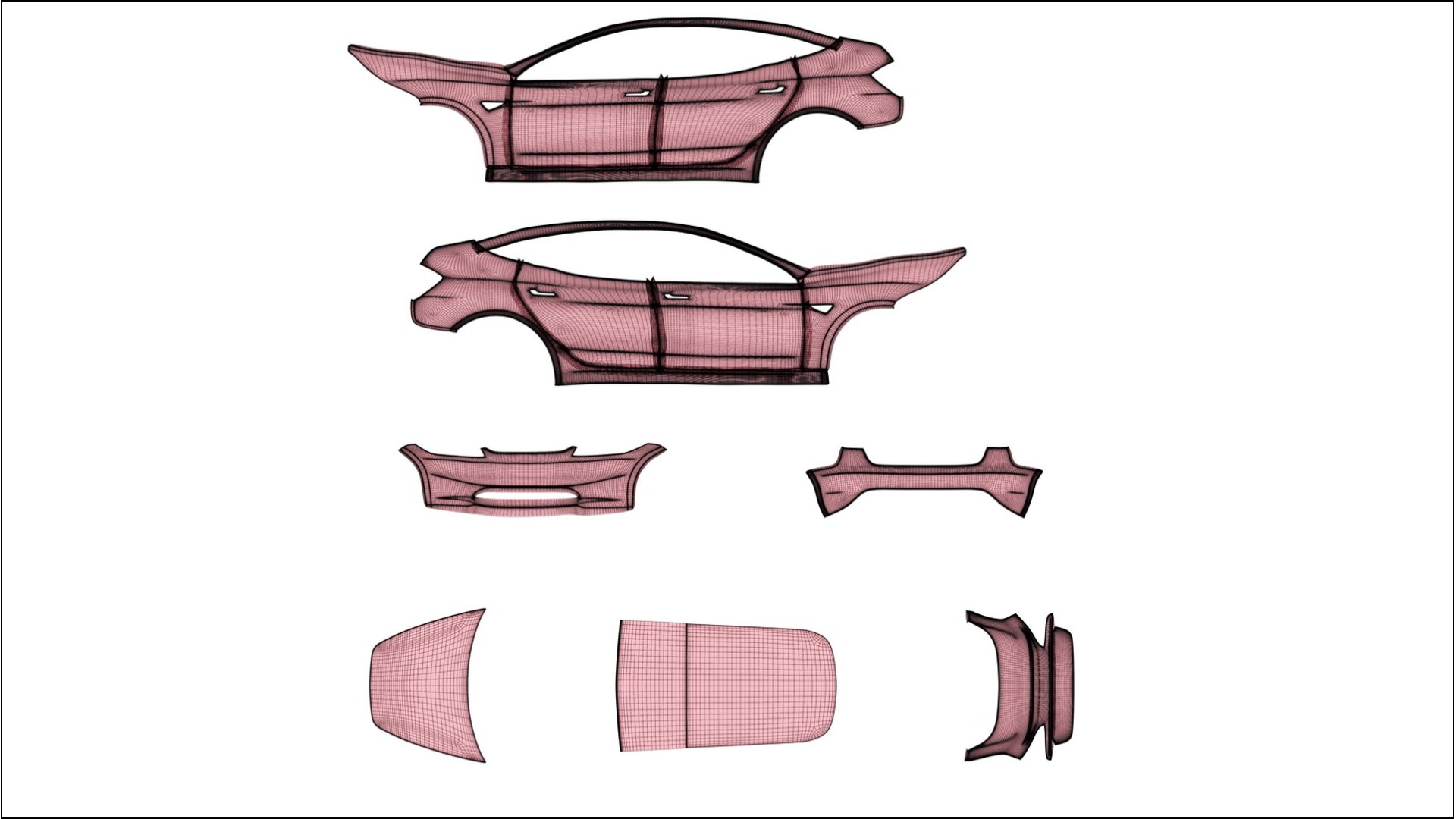 Tesla Model 3 Highland VECTOR VIBE Designed Wrap PPF Kit – Printable Polyurethane Film