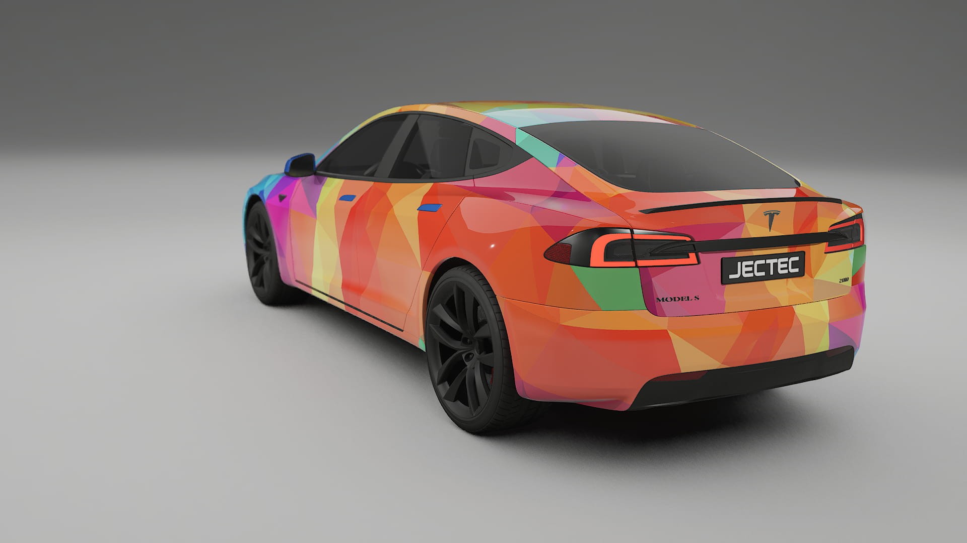 Tesla Model-S Refresh VECTOR WIBE Designed Wrap PPF Kit – Printable Polyurethane Film