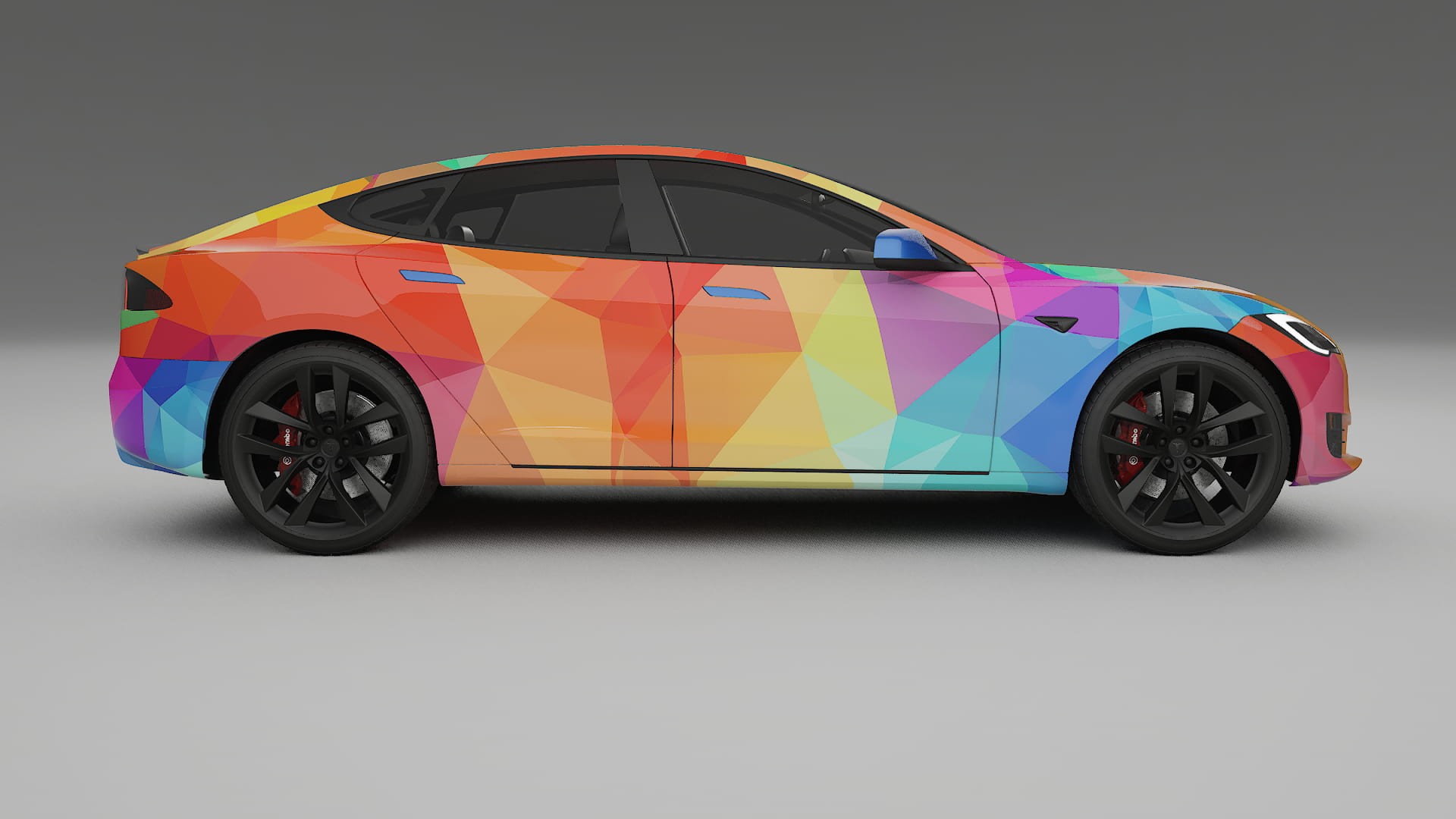 Tesla Model-S Refresh VECTOR VIBE Designed Wrap PPF Kit – Printable Polyurethane Film