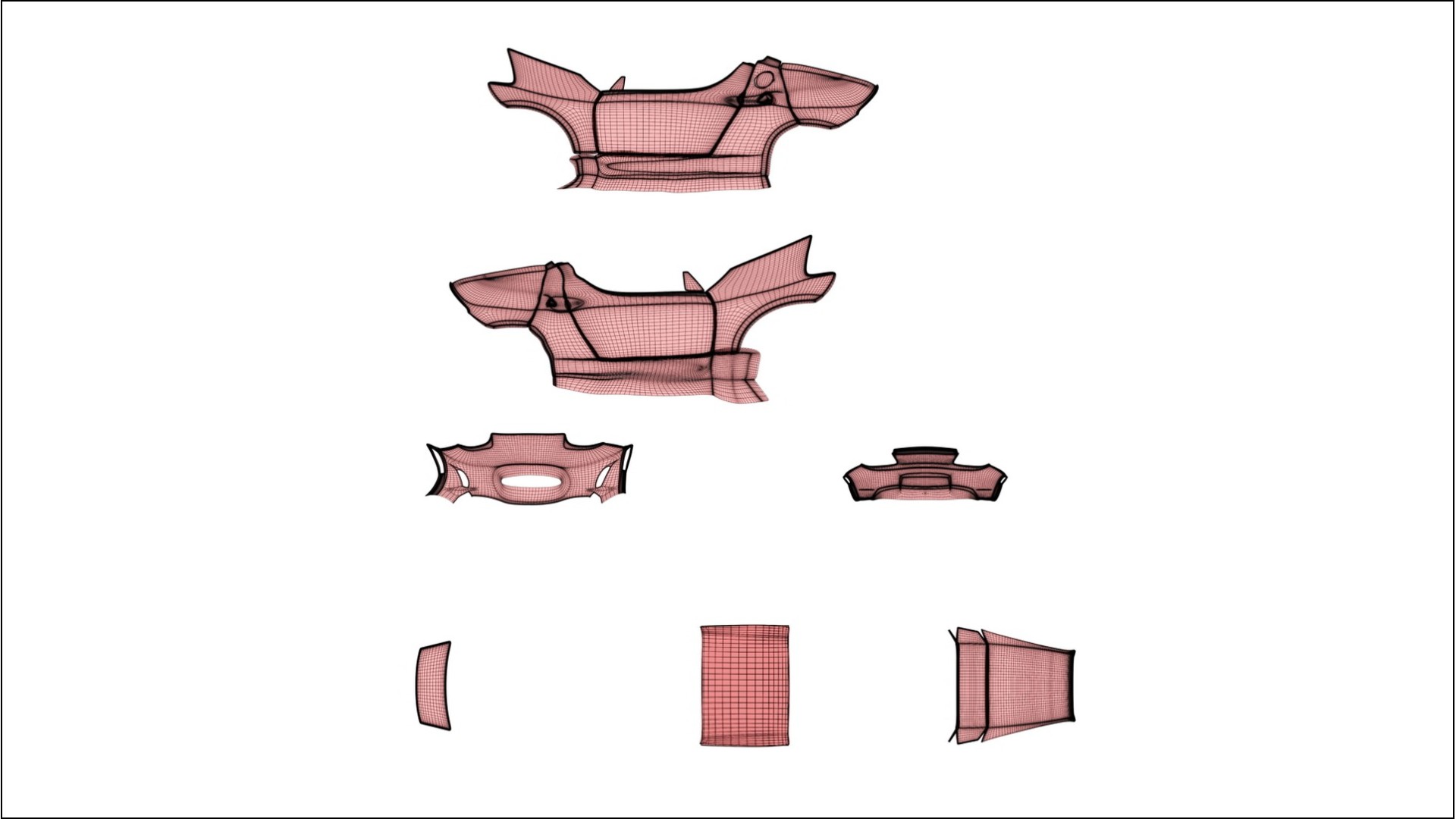 Tesla Roadster 2.5 VECTOR WIBE Designed Wrap PPF Kit – Printable Polyurethane Film
