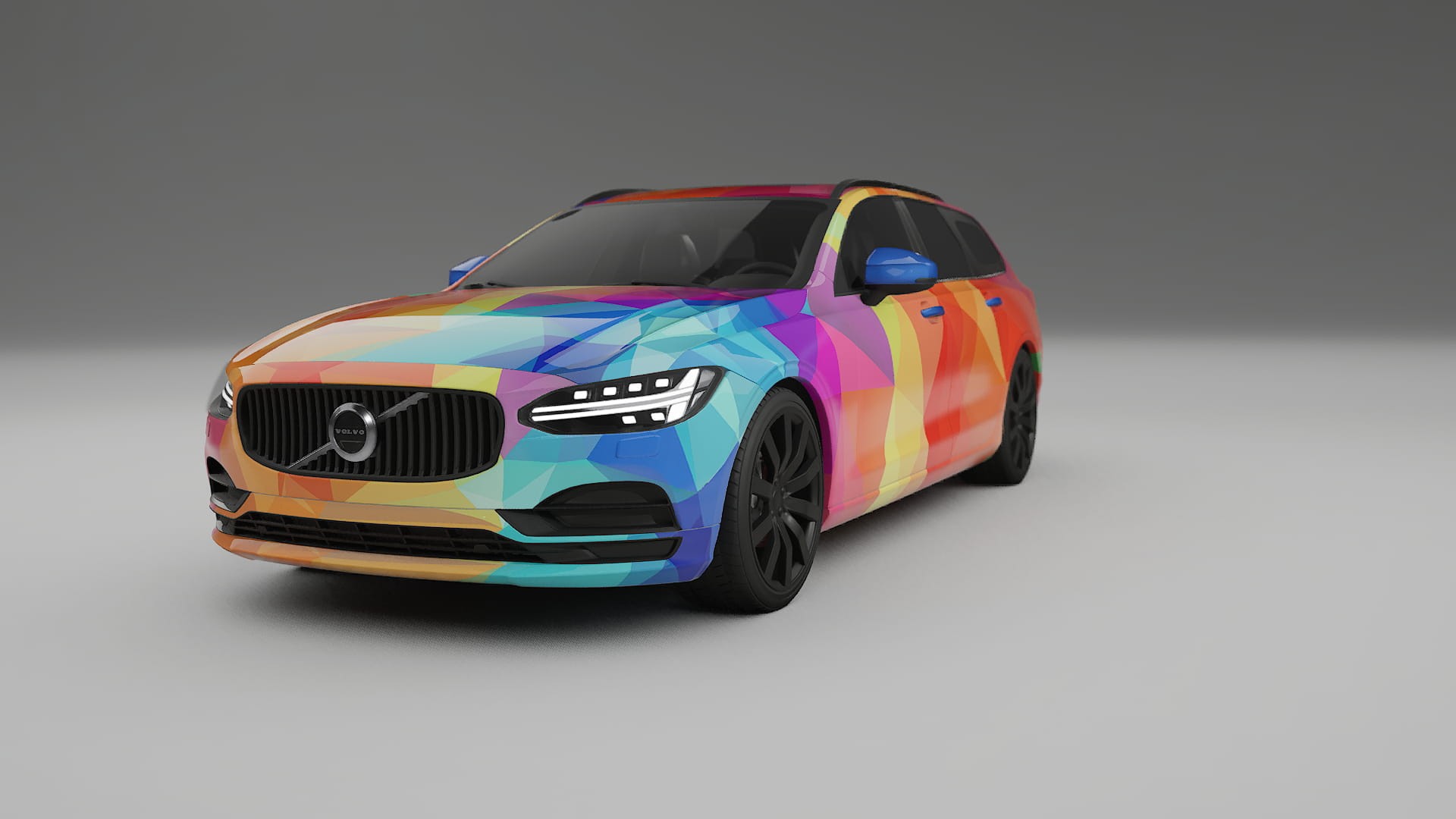 Volvo V90 P5 VECTOR WIBE Designed Wrap PPF Kit – Printable Polyurethane Film