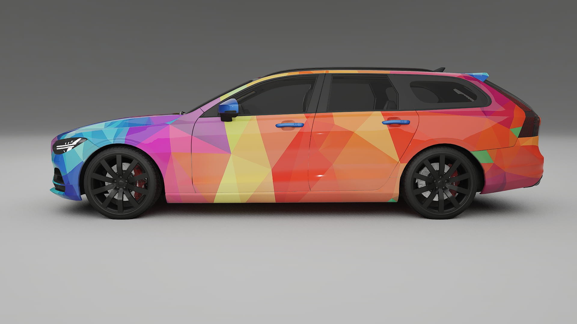 Volvo V90 P5 VECTOR VIBE Designed Wrap PPF Kit – Printable Polyurethane Film