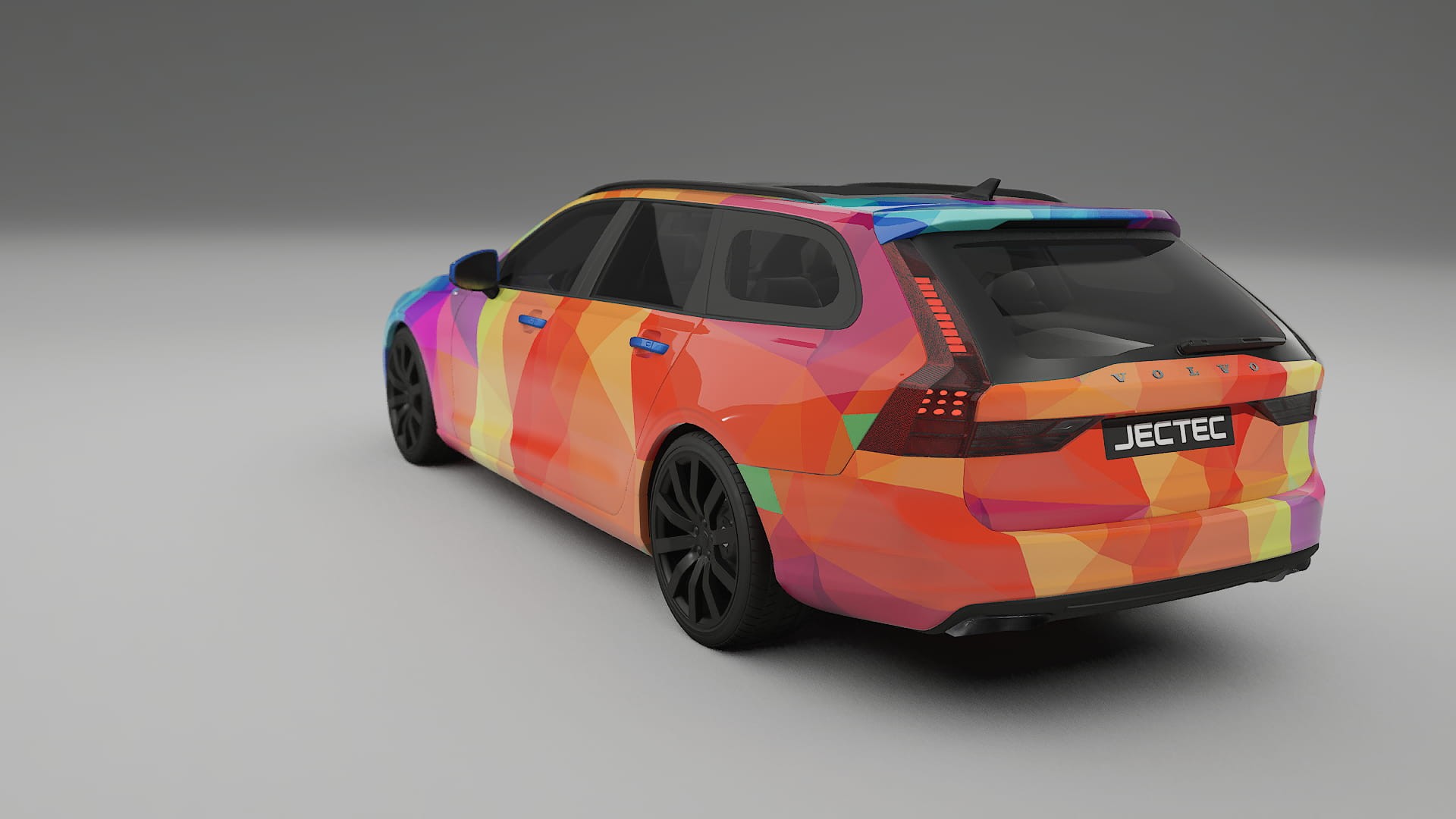 Volvo V90 P5 VECTOR WIBE Designed Wrap PPF Kit – Printable Polyurethane Film