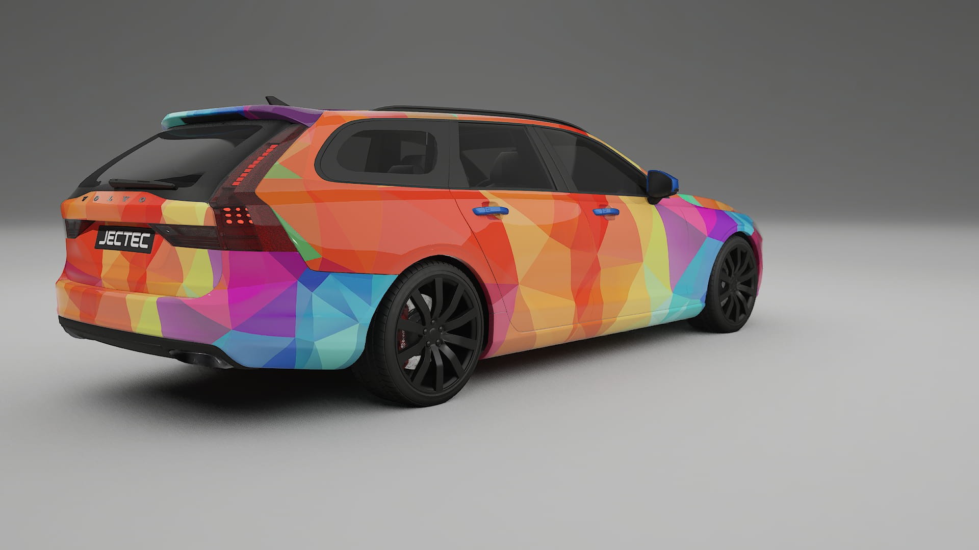 Volvo V90 P5 VECTOR VIBE Designed Wrap PPF Kit – Printable Polyurethane Film