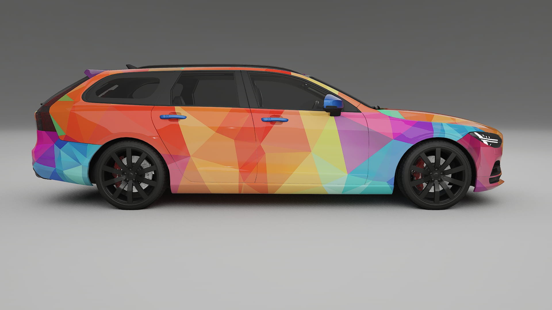 Volvo V90 P5 VECTOR VIBE Designed Wrap PPF Kit – Printable Polyurethane Film