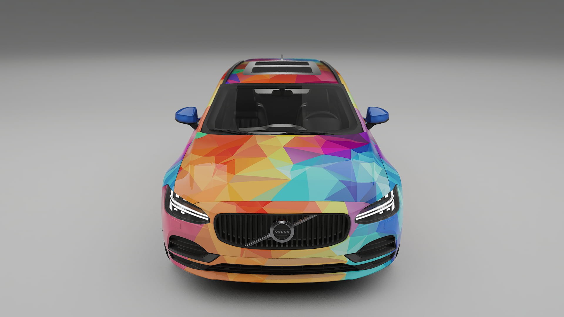 Volvo V90 P5 VECTOR VIBE Designed Wrap PPF Kit – Printable Polyurethane Film