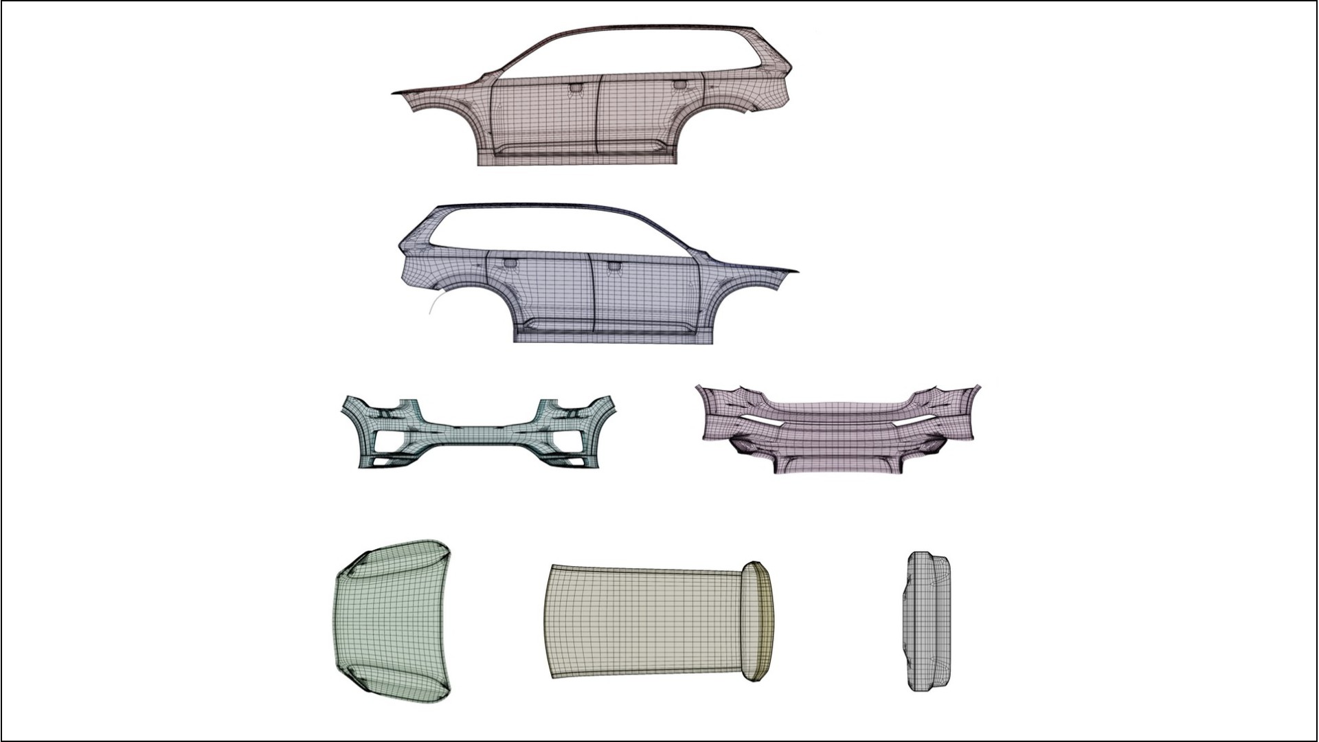Volvo XC90 SPA VECTOR WIBE Designed Wrap PPF Kit – Printable Polyurethane Film 2