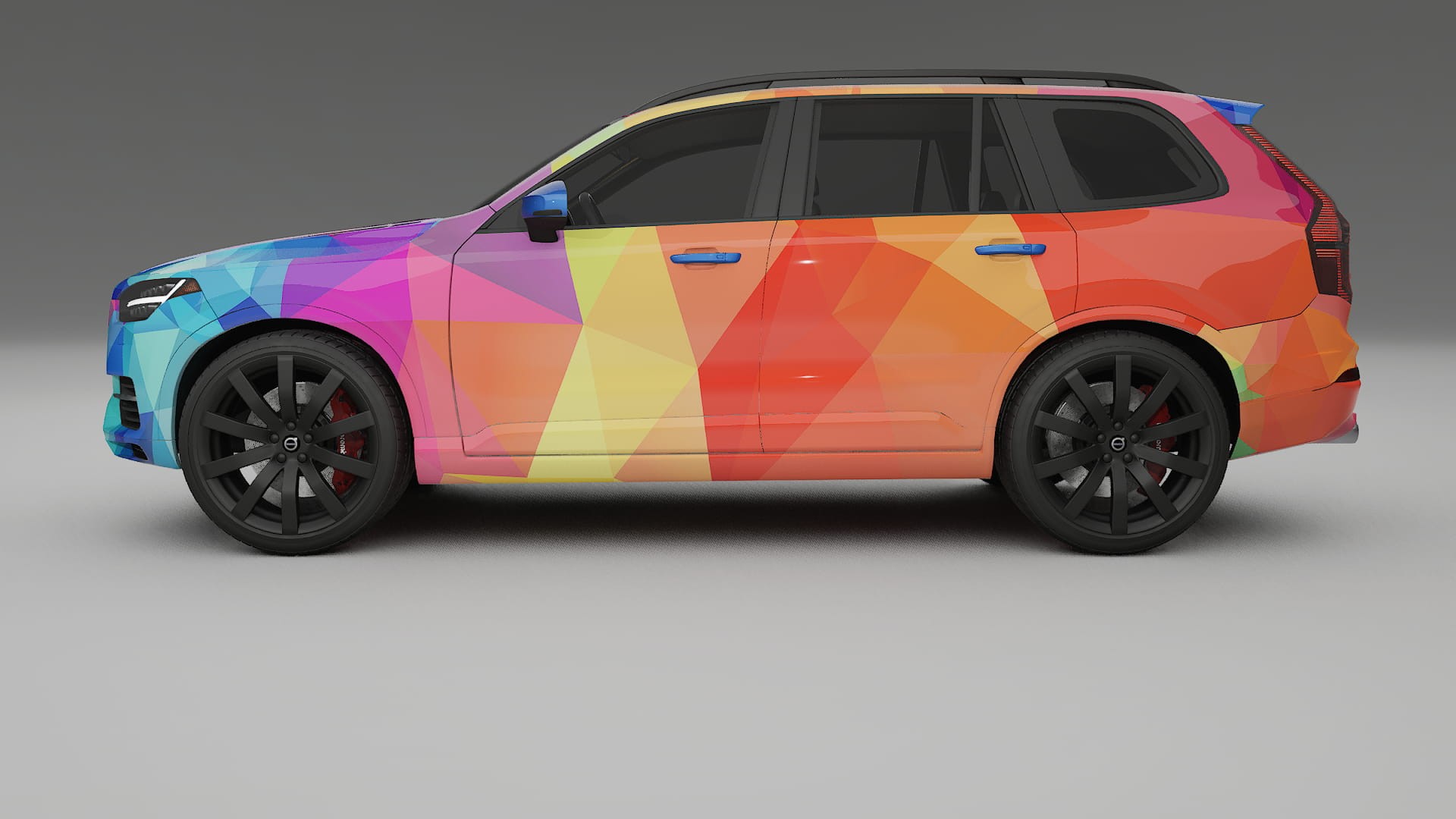 Volvo XC90 SPA VECTOR VIBE Designed Wrap PPF Kit – Printable Polyurethane Film