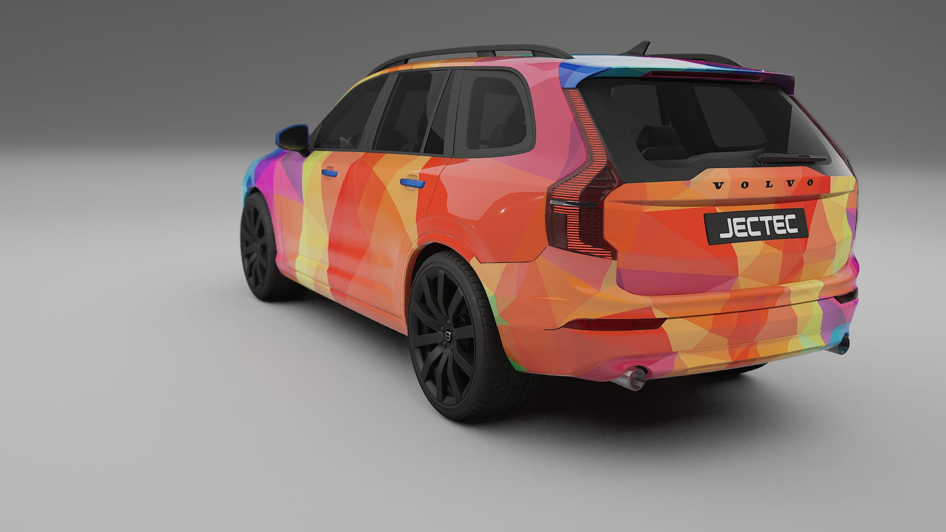 Volvo XC90 SPA VECTOR VIBE – Design-Wrap PPF-Kit aus bedruckbarer Polyurethanfolie