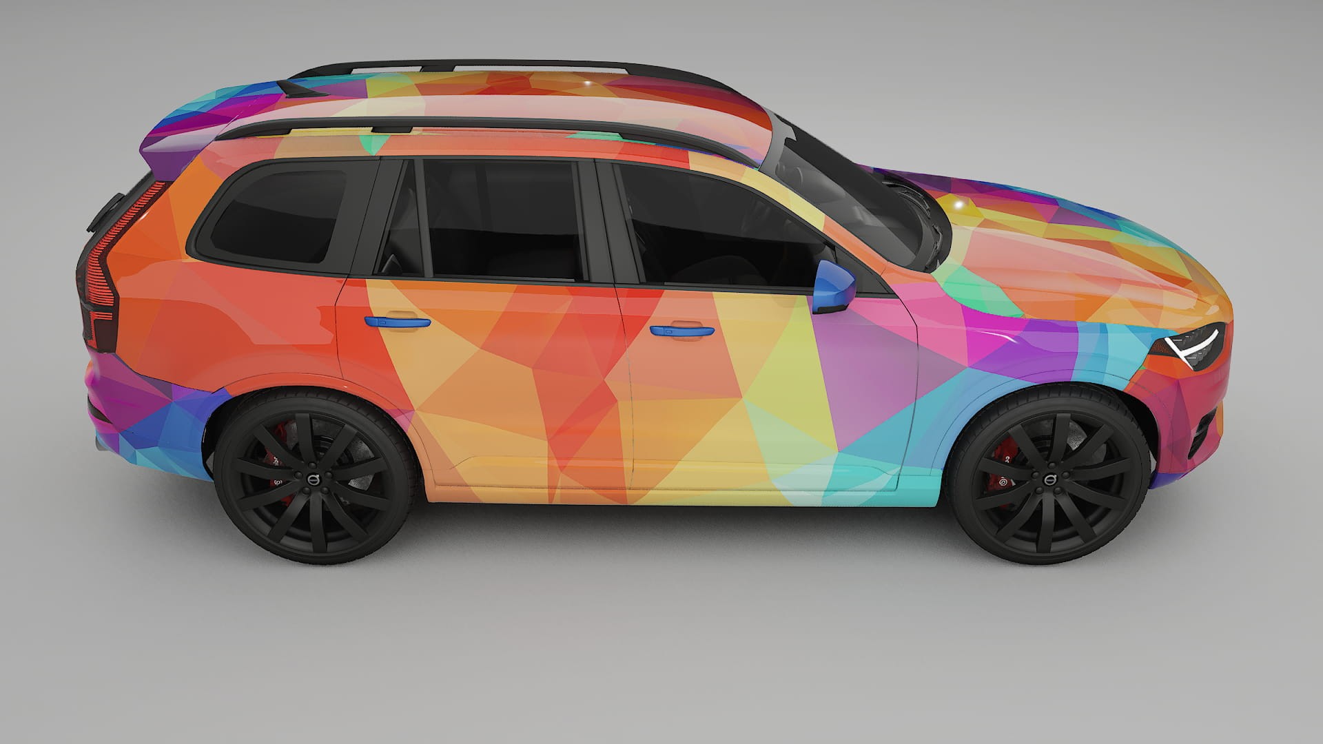Volvo XC90 SPA VECTOR VIBE Designed Wrap PPF Kit – Printable Polyurethane Film