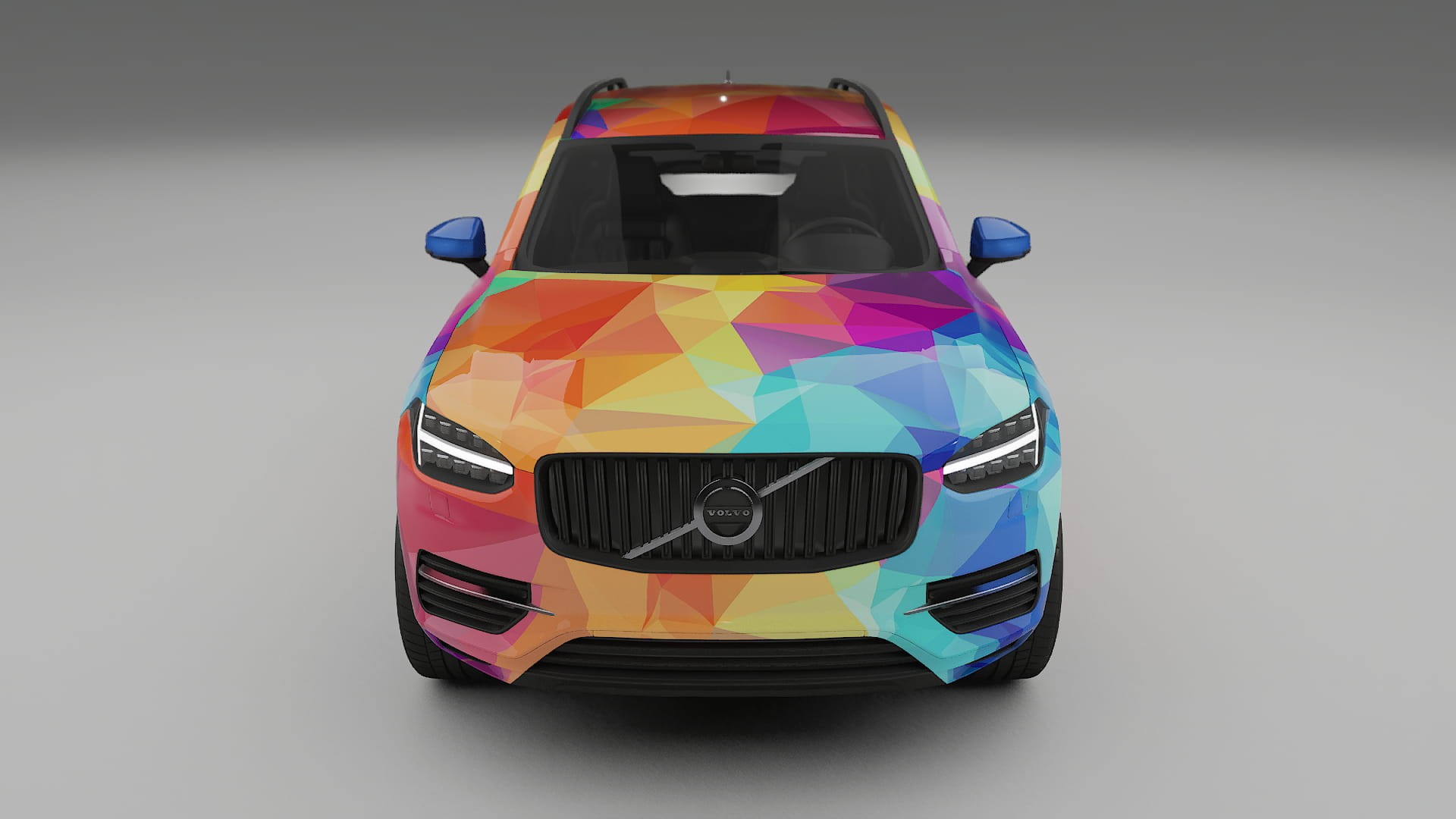 Volvo XC90 SPA VECTOR VIBE – Design-Wrap PPF-Kit aus bedruckbarer Polyurethanfolie