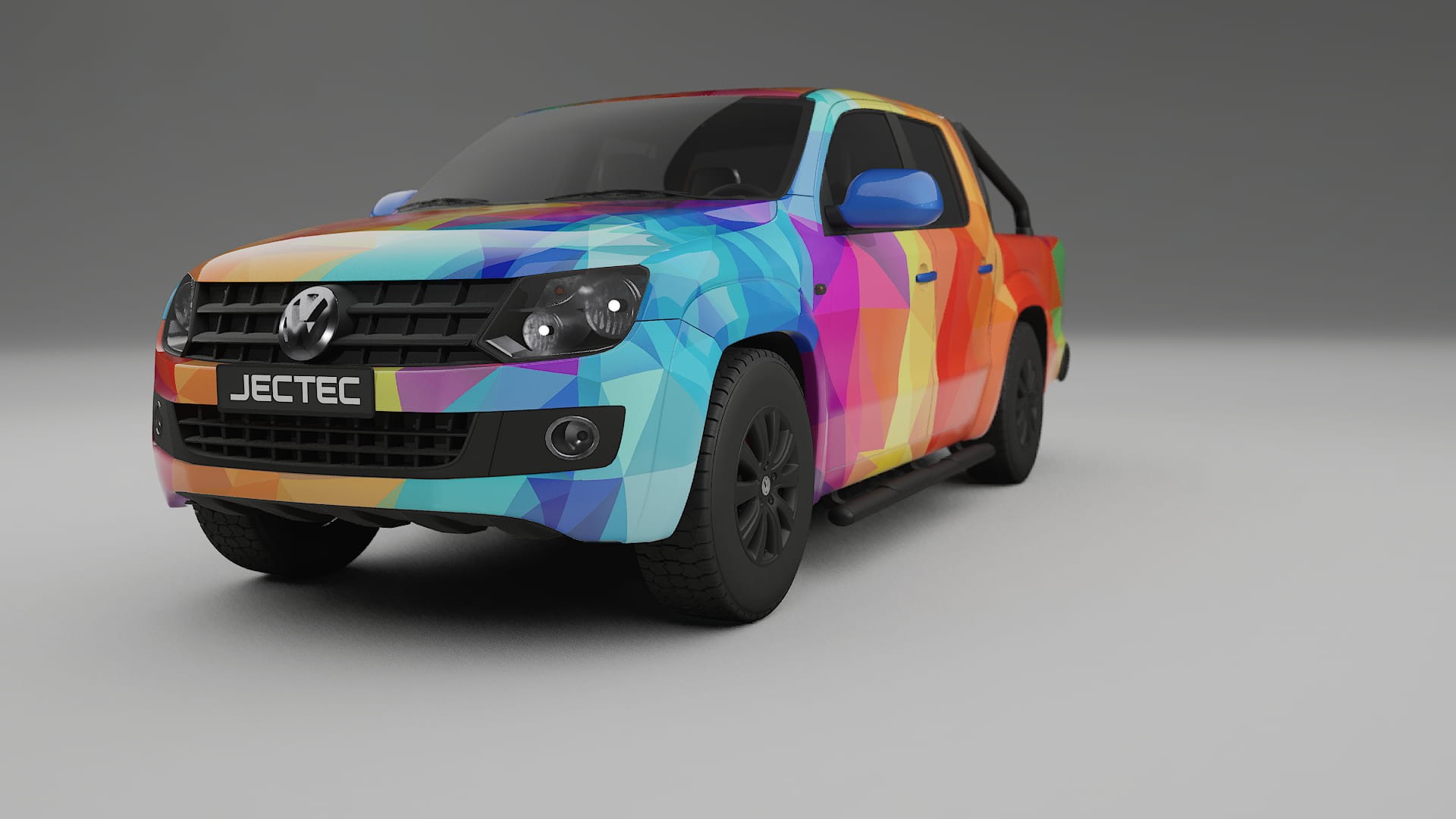 VW Amarok 2H VECTOR WIBE Designed Wrap PPF Kit – Printable Polyurethane Film