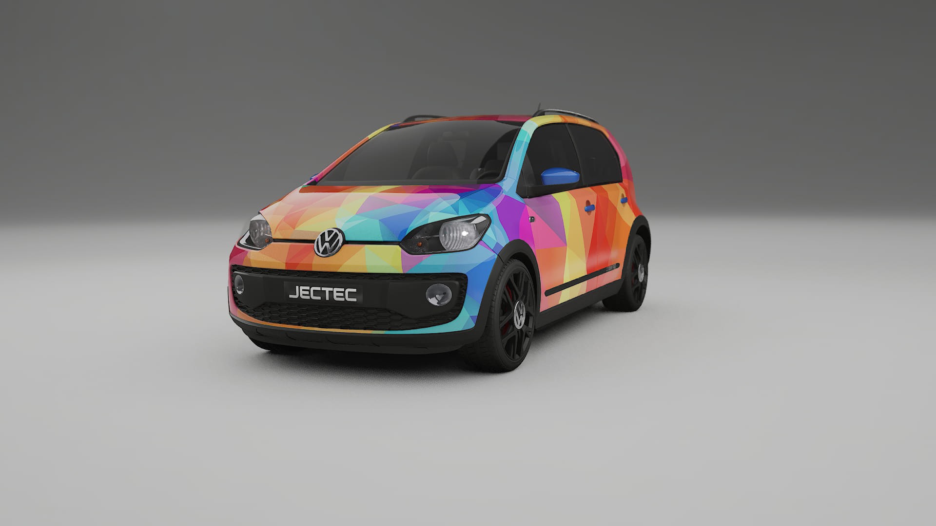 VW Cross Up VECTOR WIBE Designed Wrap PPF Kit – Printable Polyurethane Film