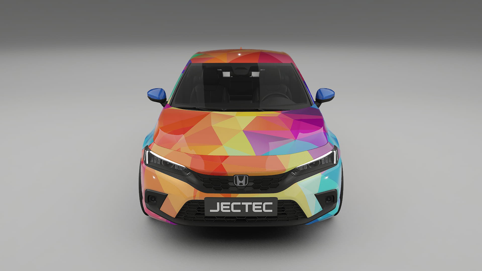 Honda Civic hatchback VECTOR WIBE Designed Wrap PPF Kit – Printable Polyurethane Film