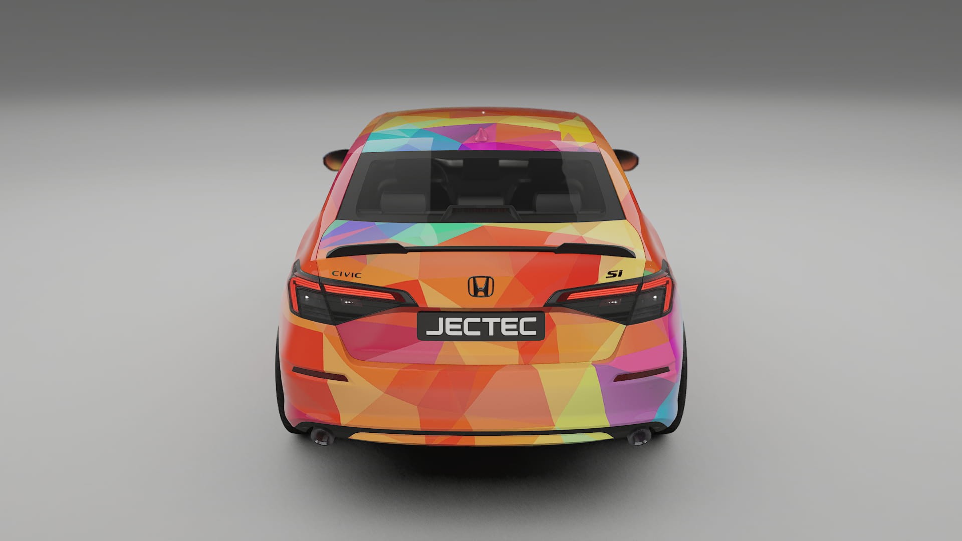 Honda Civic Si VECTOR WIBE Designed Wrap PPF Kit – Printable Polyurethane Film