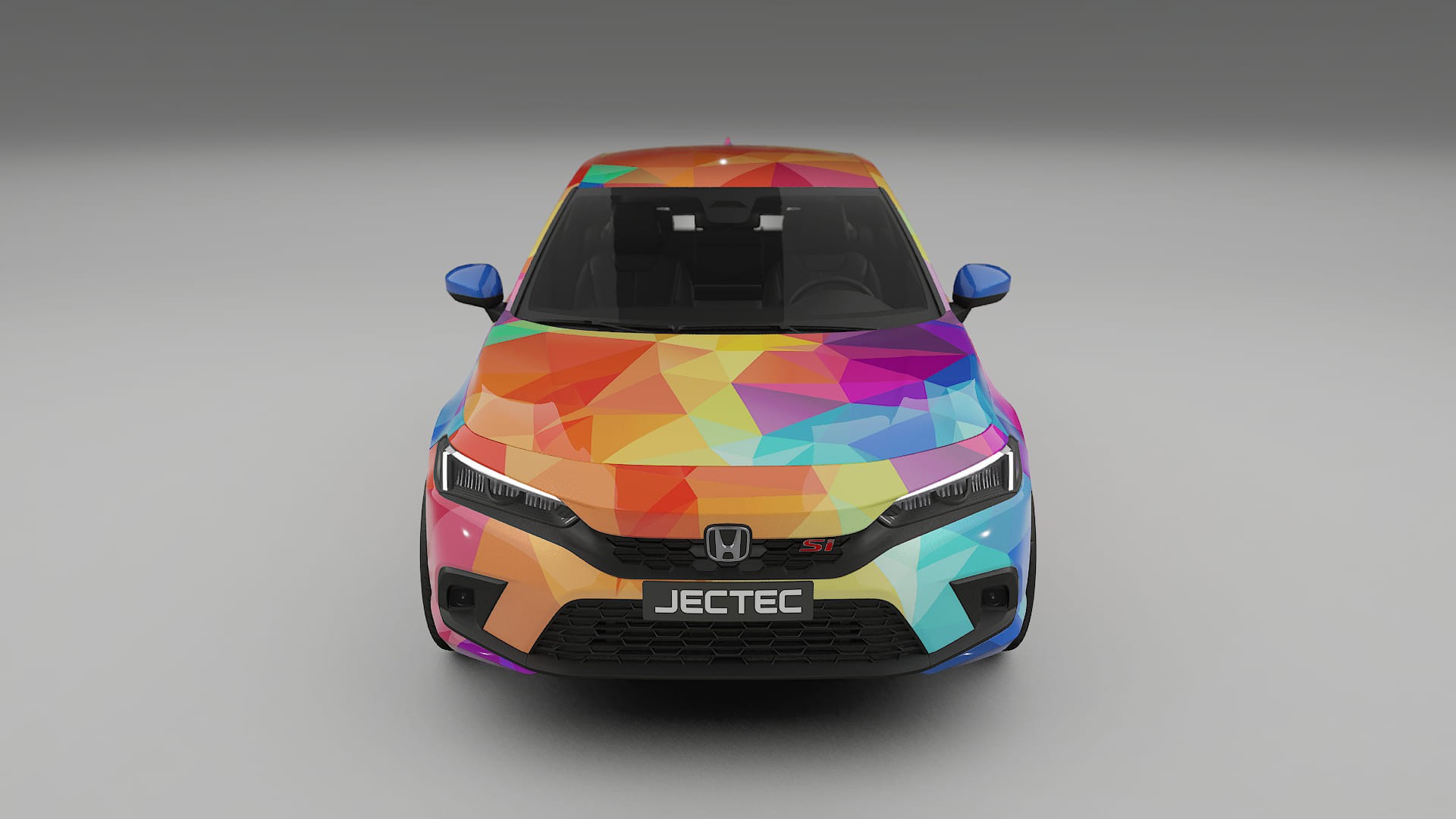 Honda Civic Si VECTOR VIBE Designed Wrap PPF Kit – Printable Polyurethane Film