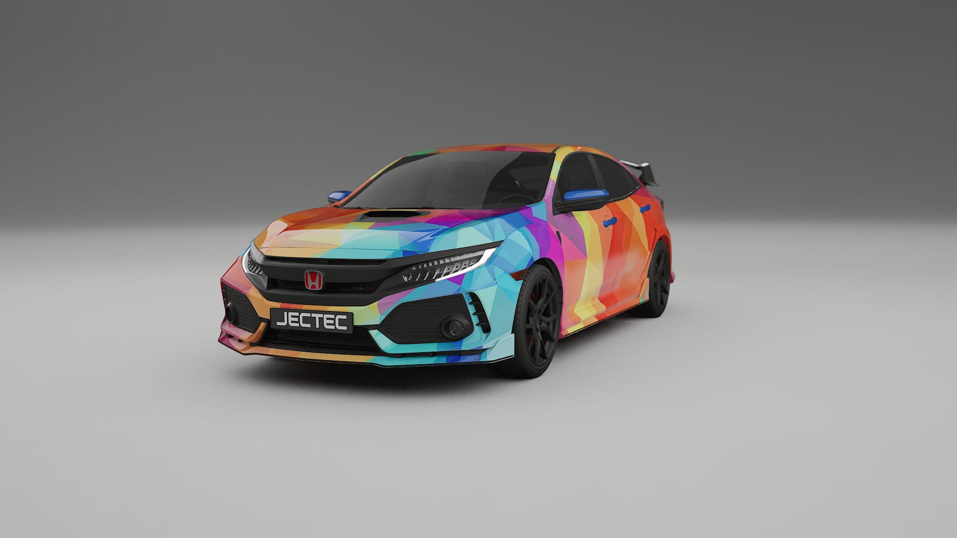 Honda Civic Type-R VECTOR WIBE Designed Wrap PPF Kit – Printable Polyurethane Film