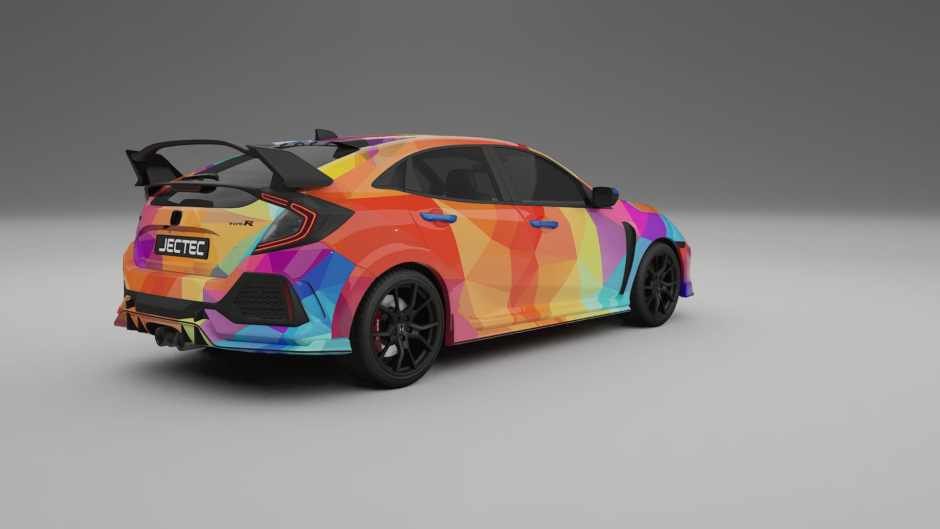 Honda Civic Type-R VECTOR WIBE Designed Wrap PPF Kit – Printable Polyurethane Film