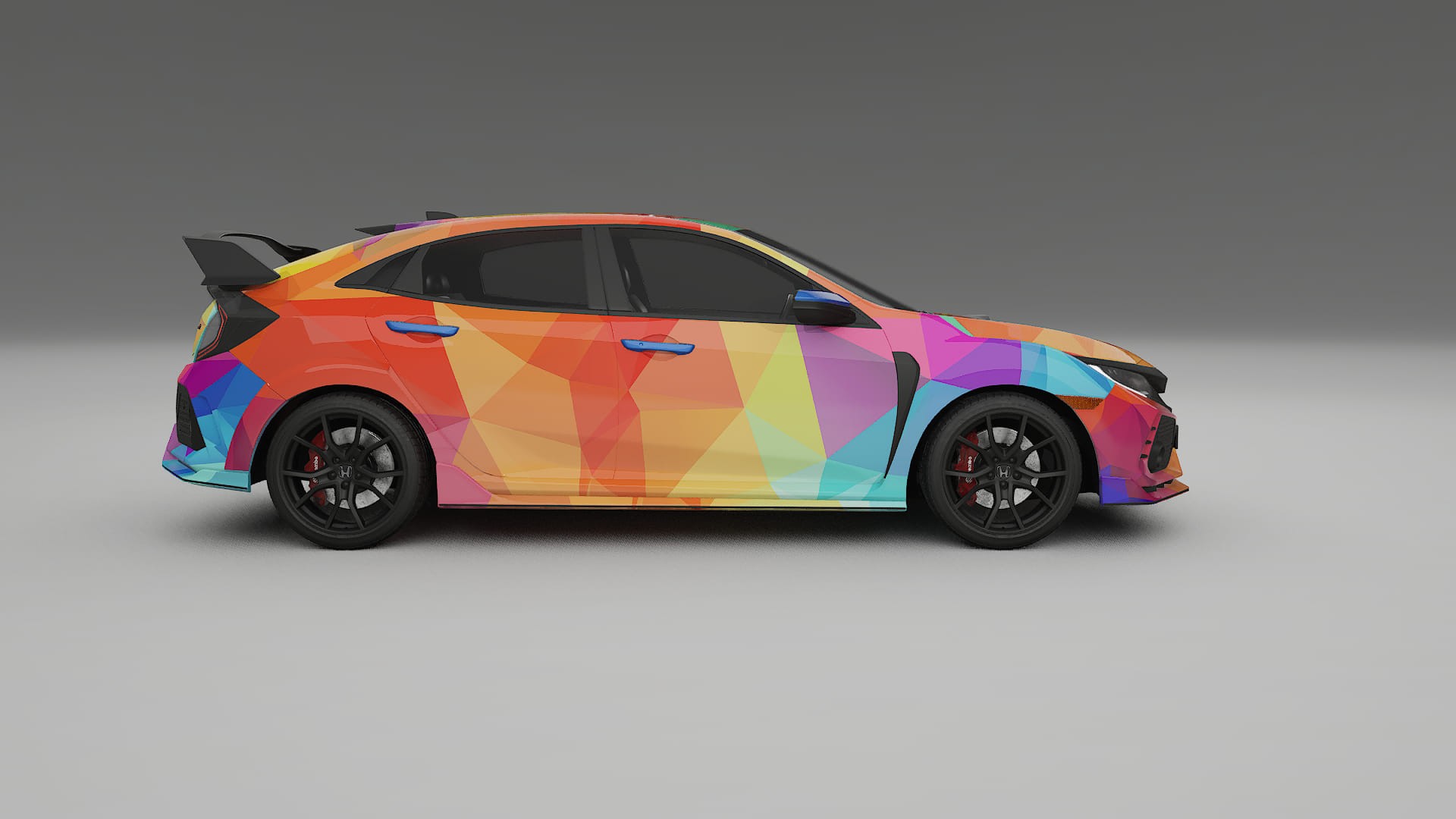 Honda Civic Type-R VECTOR WIBE Designed Wrap PPF Kit – Printable Polyurethane Film