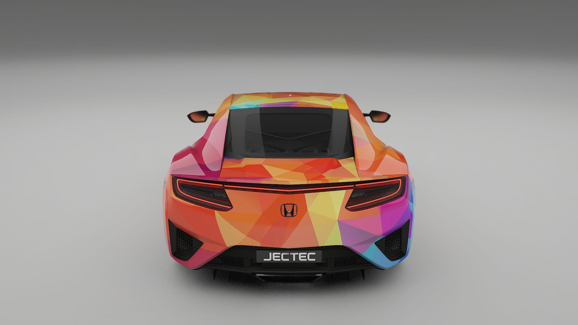 Honda NSX prefacelift pre-LCI VECTOR WIBE Designed Wrap PPF Kit – Printable Polyurethane Film