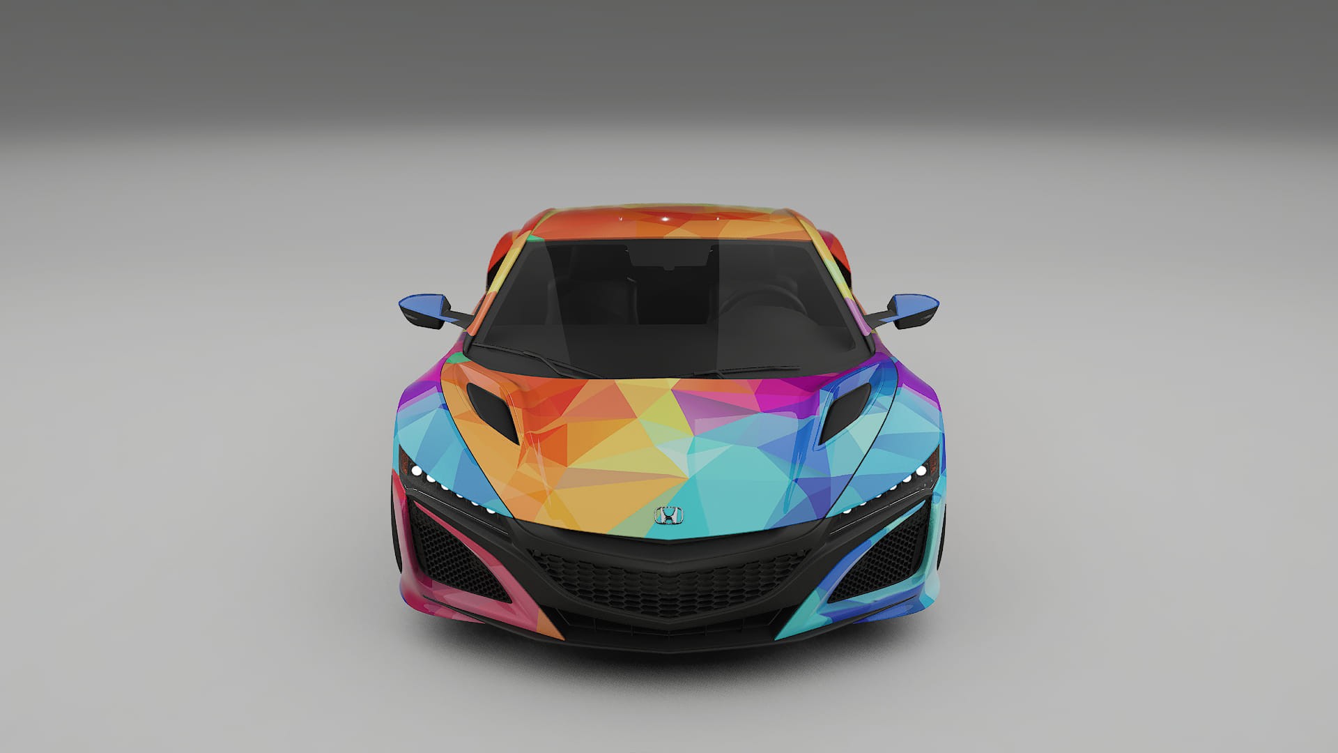 Honda NSX prefacelift pre-LCI VECTOR VIBE Designed Wrap PPF Kit – Printable Polyurethane Film
