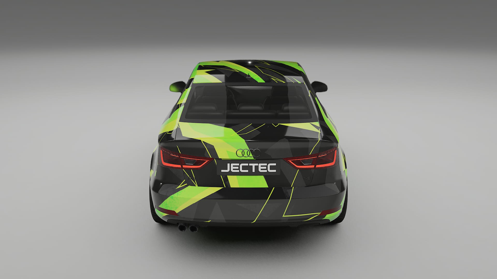 Audi A3 8V sedan prefacelift NINJA TURTLES Designed Wrap PPF Kit – Printable Polyurethane Film