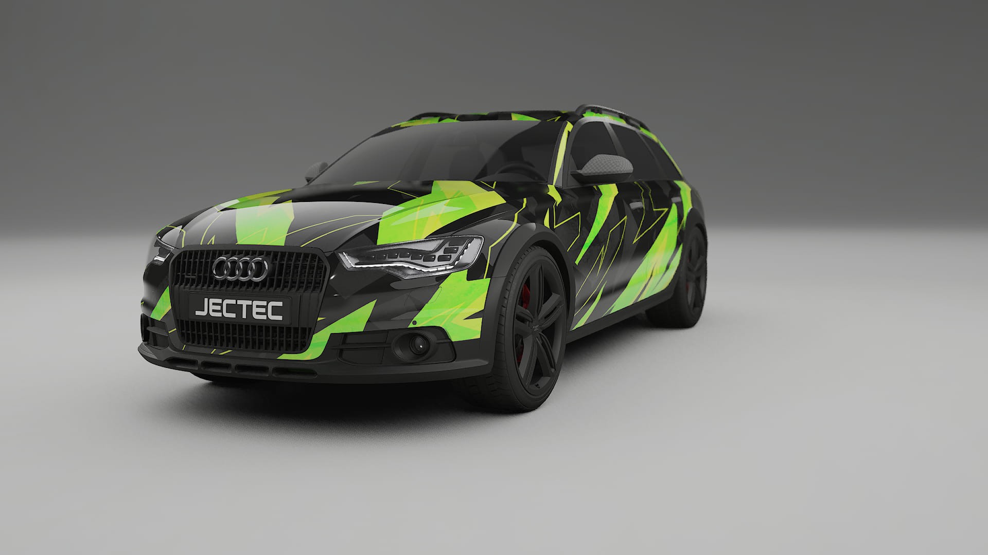 Audi A6 Allroad C7 prefacelift pre-LCI NINJA TURTLES Designed Wrap PPF Kit – Printable Polyurethane Film