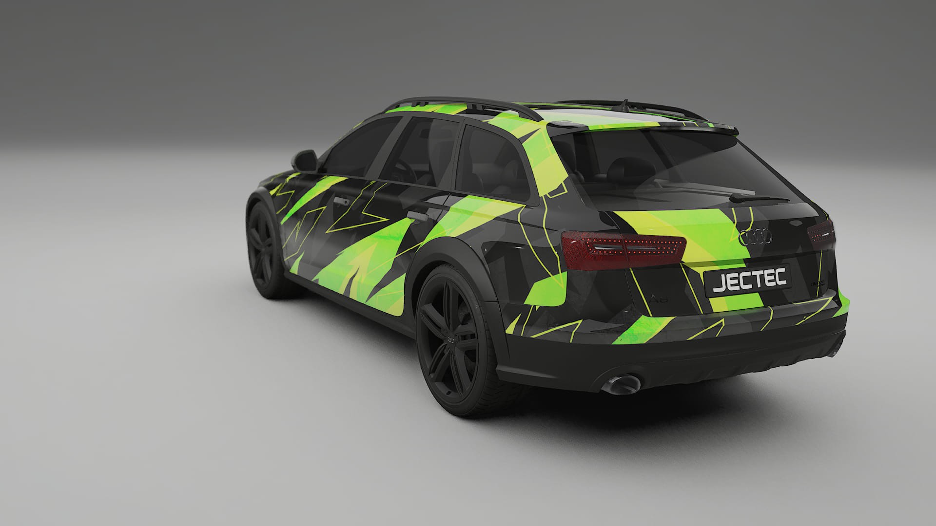 Audi A6 Allroad C7 prefacelift pre-LCI NINJA TURTLES – Design-Wrap PPF-Kit aus bedruckbarer Polyurethanfolie