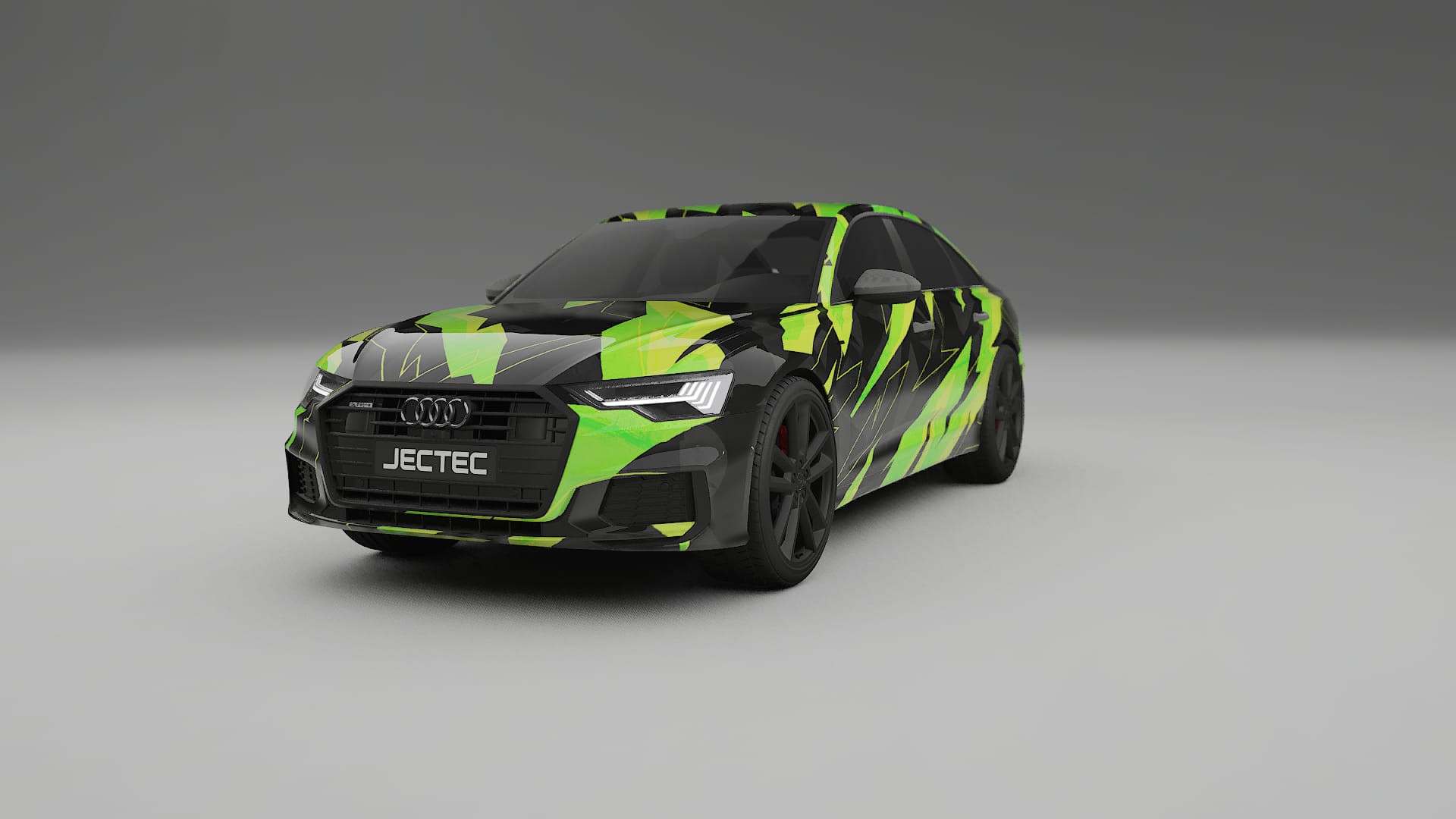 Audi A6 S-Line C8 NINJA TURTLES – Design-Wrap PPF-Kit aus bedruckbarer Polyurethanfolie
