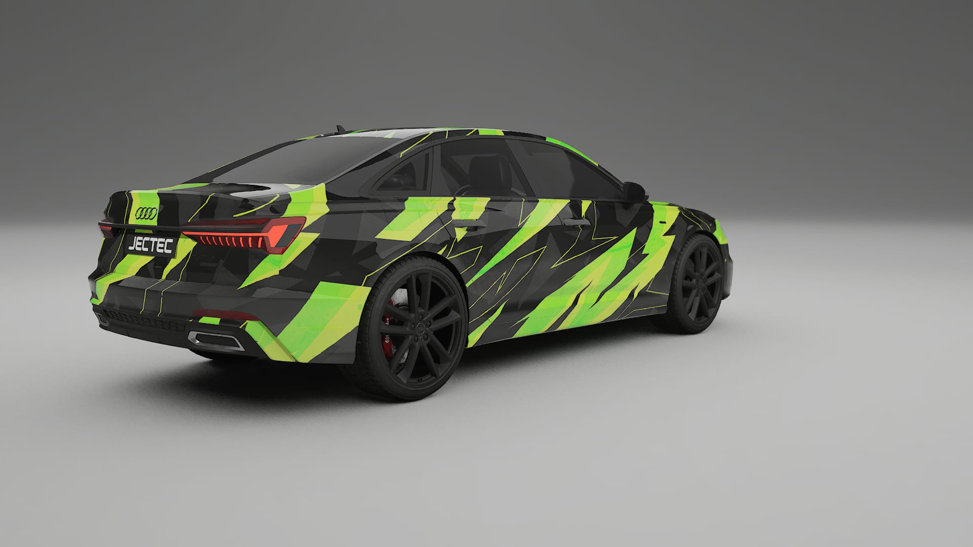 Audi A6 S-Line C8 NINJA TURTLES Designed Wrap PPF Kit – Printable Polyurethane Film
