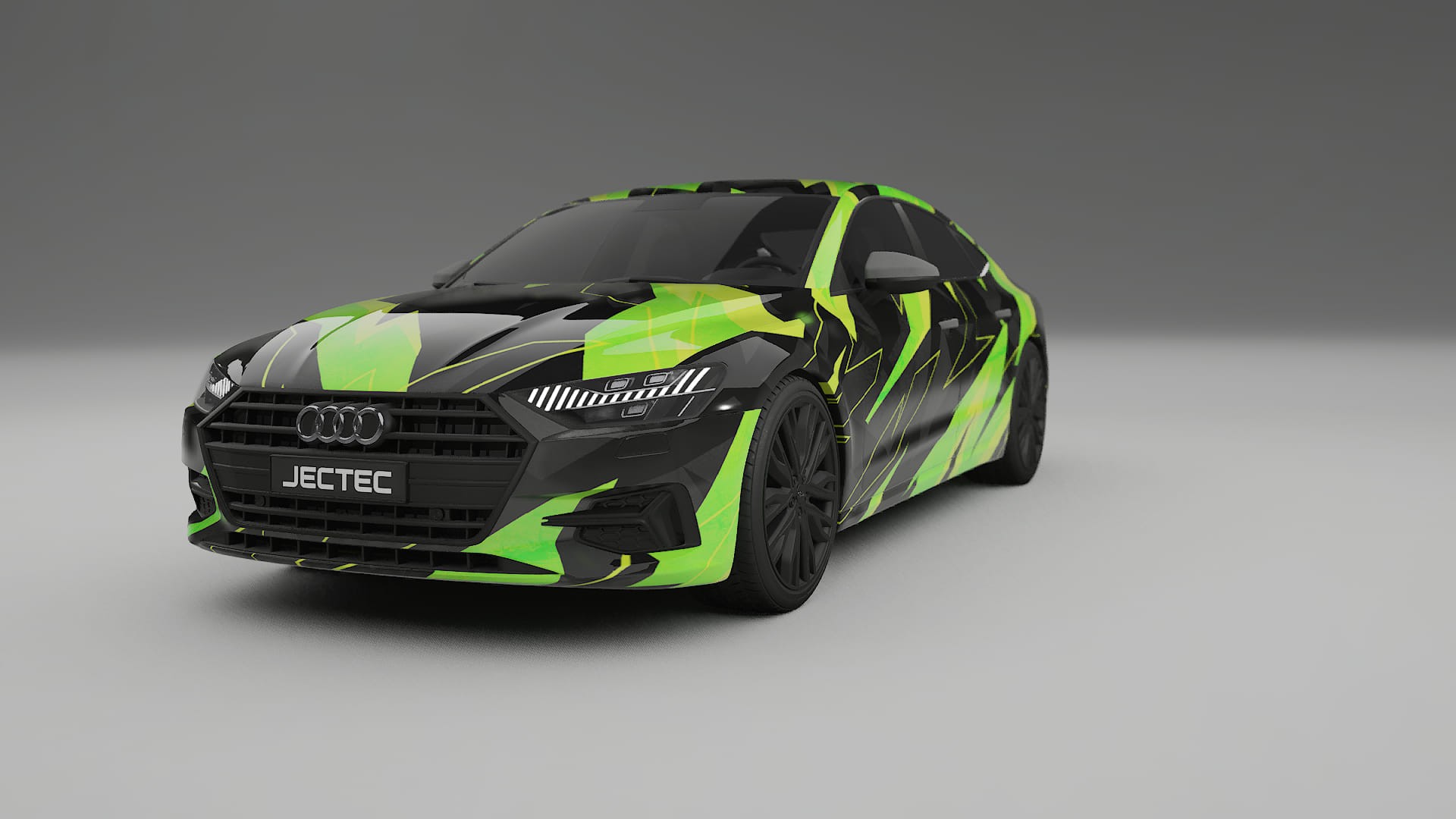 Audi A7 C8 Sportback prefacelift pre-LCI NINJA TURTLES Designed Wrap PPF Kit – Printable Polyurethane Film