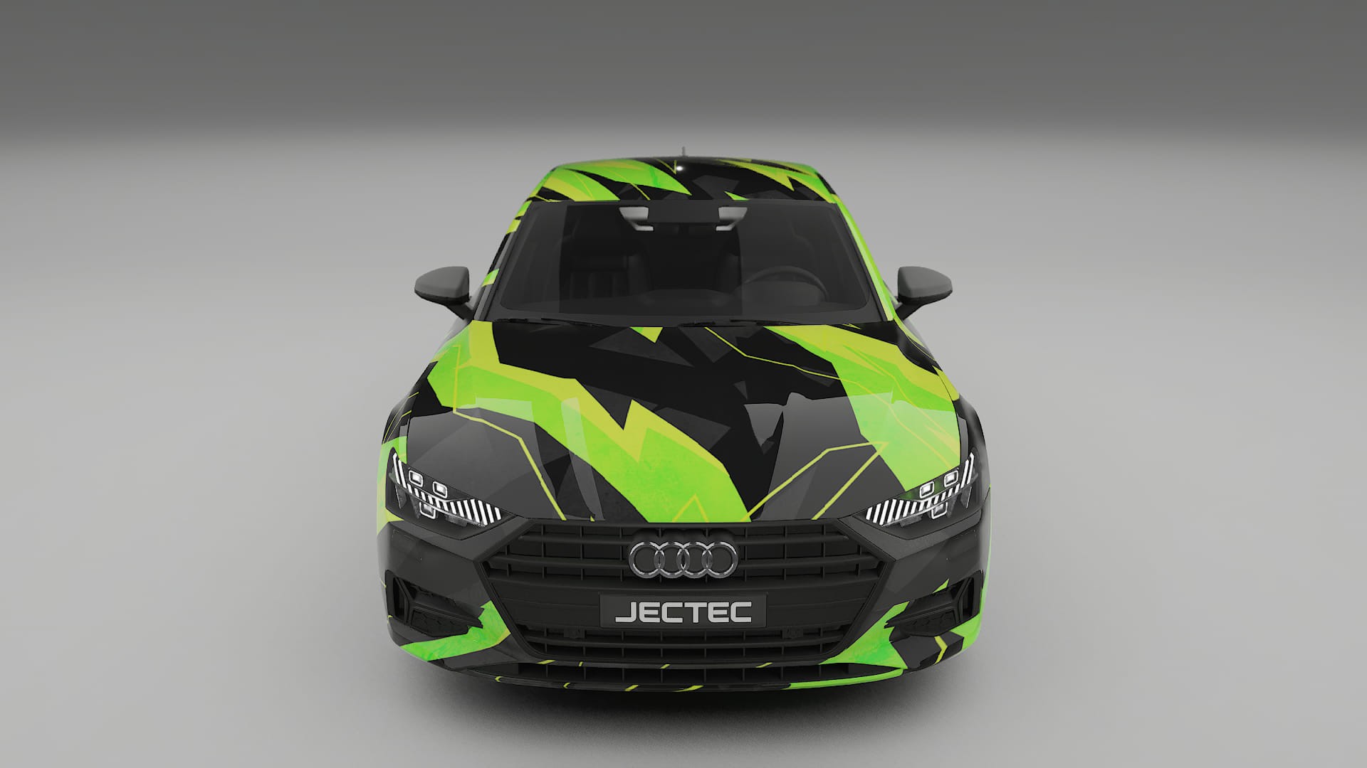 Audi A7 C8 Sportback prefacelift pre-LCI NINJA TURTLES – Design-Wrap PPF-Kit aus bedruckbarer Polyurethanfolie