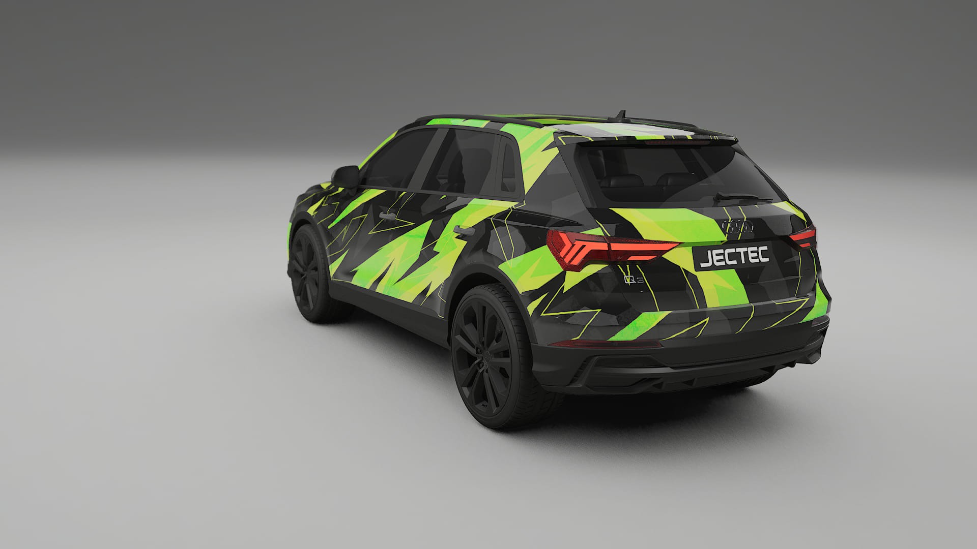 Audi Q3 S-Line F3 NINJA TURTLES Designed Wrap PPF Kit – Printable Polyurethane Film