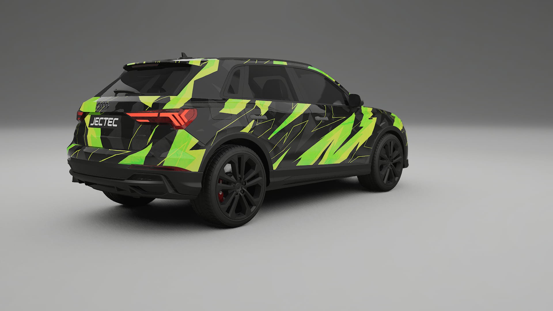 Audi Q3 S-Line F3 NINJA TURTLES Designed Wrap PPF Kit – Printable Polyurethane Film