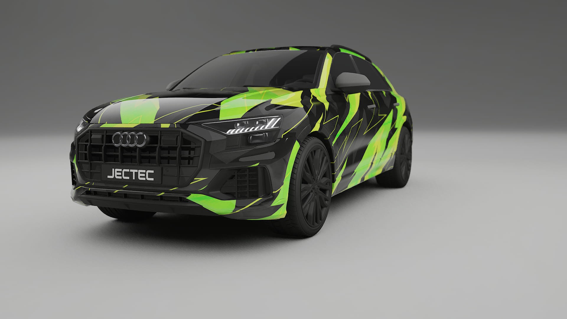 Audi Q8 F1 prefacelift pre-LCI NINJA TURTLES Designed Wrap PPF Kit – Printable Polyurethane Film