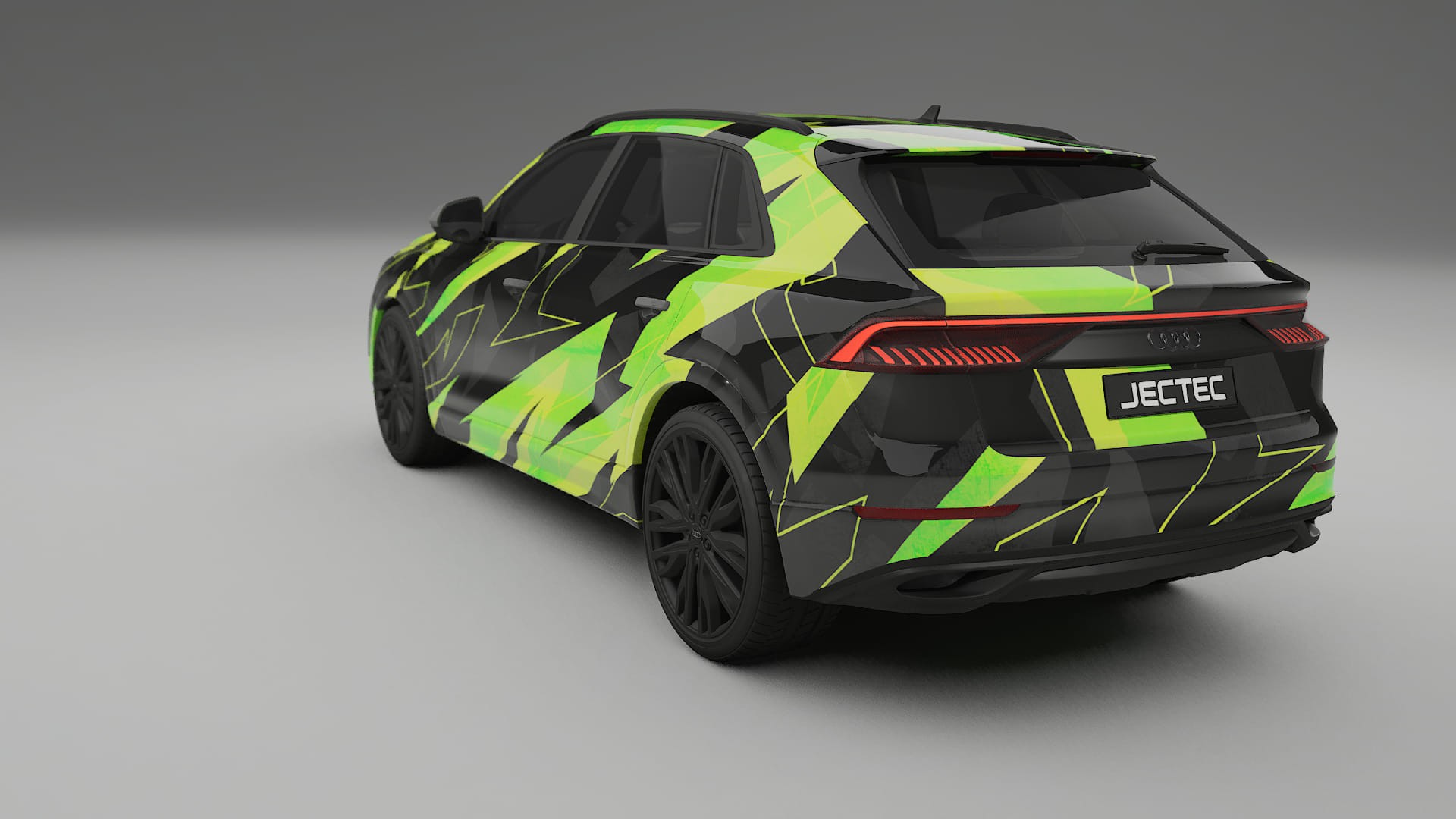 Audi Q8 F1 prefacelift pre-LCI NINJA TURTLES Designed Wrap PPF Kit – Printable Polyurethane Film