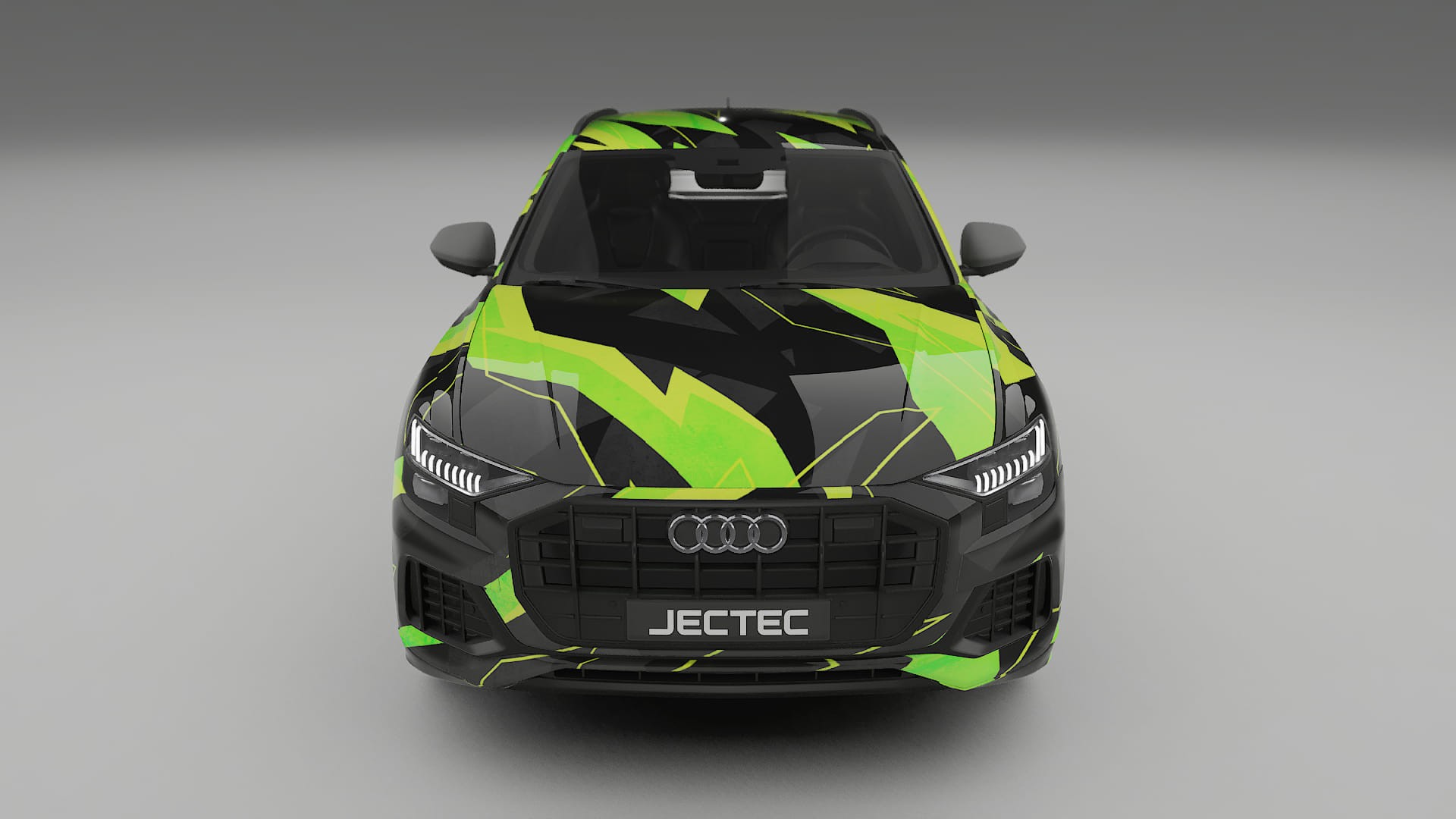 Audi Q8 F1 prefacelift pre-LCI NINJA TURTLES Designed Wrap PPF Kit – Printable Polyurethane Film