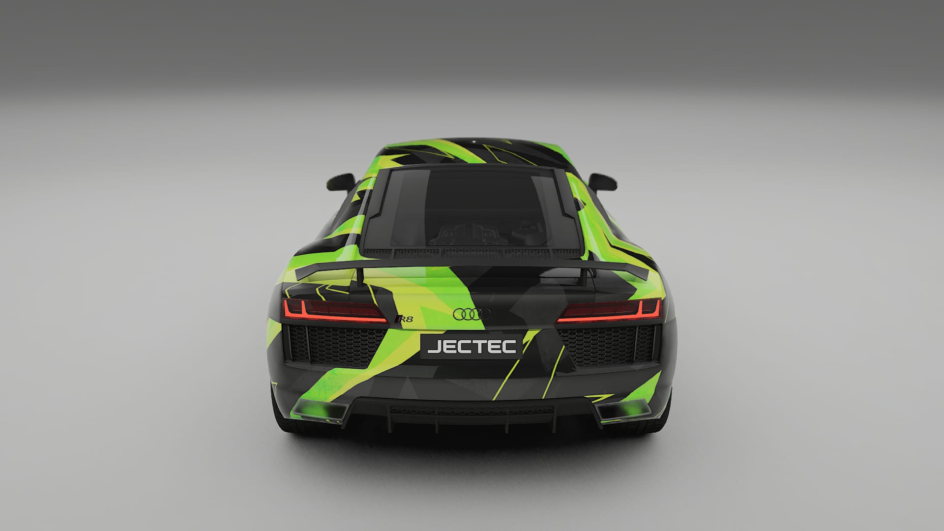 Audi R8 typ-4S prefacelift pre-LCI NINJA TURTLES Designed Wrap PPF Kit – Printable Polyurethane Film