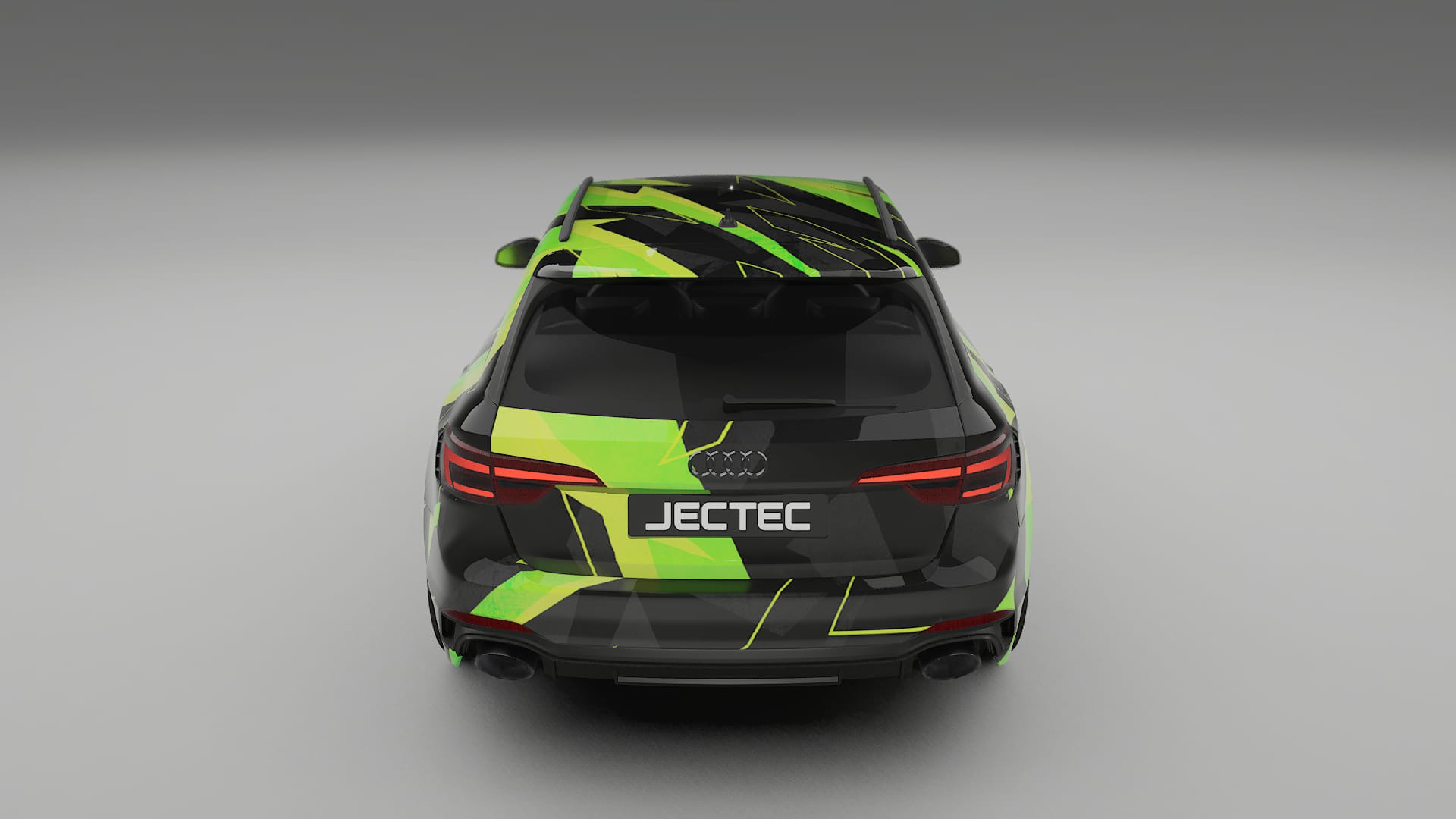 Audi RS4 Avant B9 prefacelift pre-LCI NINJA TURTLES – Design-Wrap PPF-Kit aus bedruckbarer Polyurethanfolie