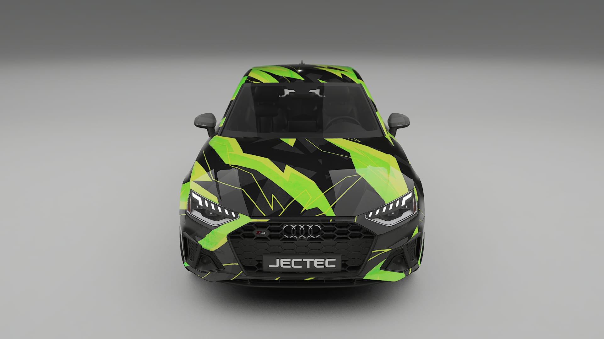 Audi S4 Sedan B9 facelift LCI NINJA TURTLES – Design-Wrap PPF-Kit aus bedruckbarer Polyurethanfolie