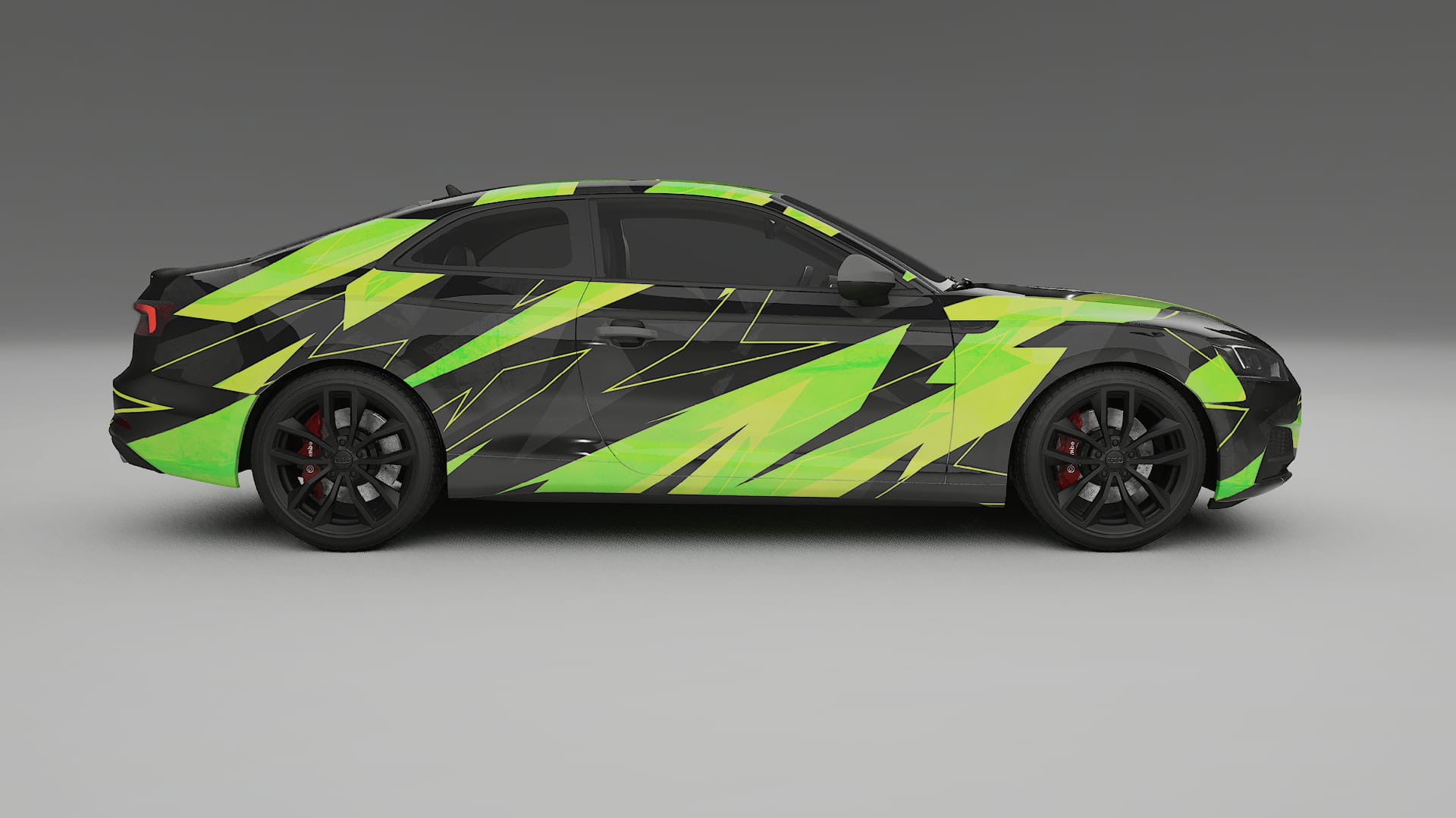 Audi S5 B9 prefacelift pre-LCI NINJA TURTLES Designed Wrap PPF Kit – Printable Polyurethane Film